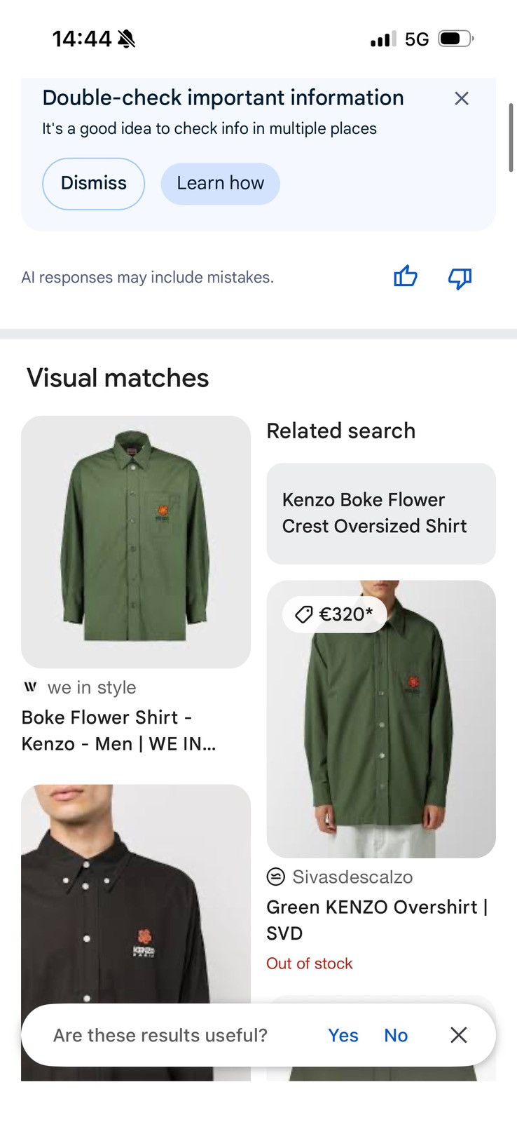 Kenzo KENZO shirt sz xs oversized See Tape MEASUREMENTS IN PHOTOS Size US XS / EU 42 / 0 - 19 Thumbnail