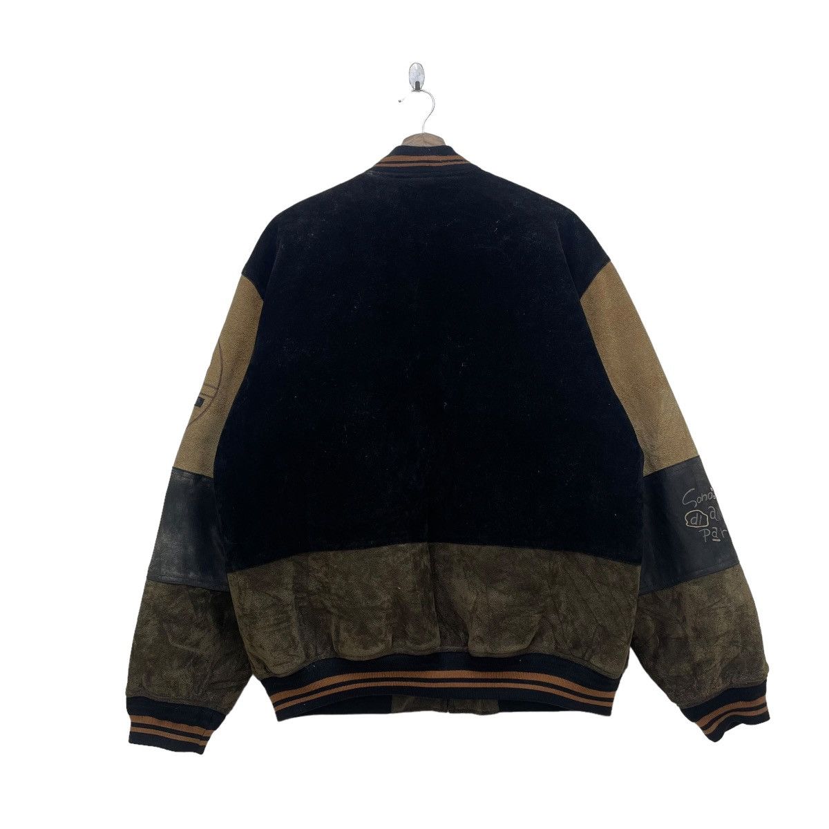 Japanese Brand × Vintage Japanese Brand Monterey And Carmel Colour Block Varsity Size US L / EU 52-54 / 3 - 2 Thumbnail