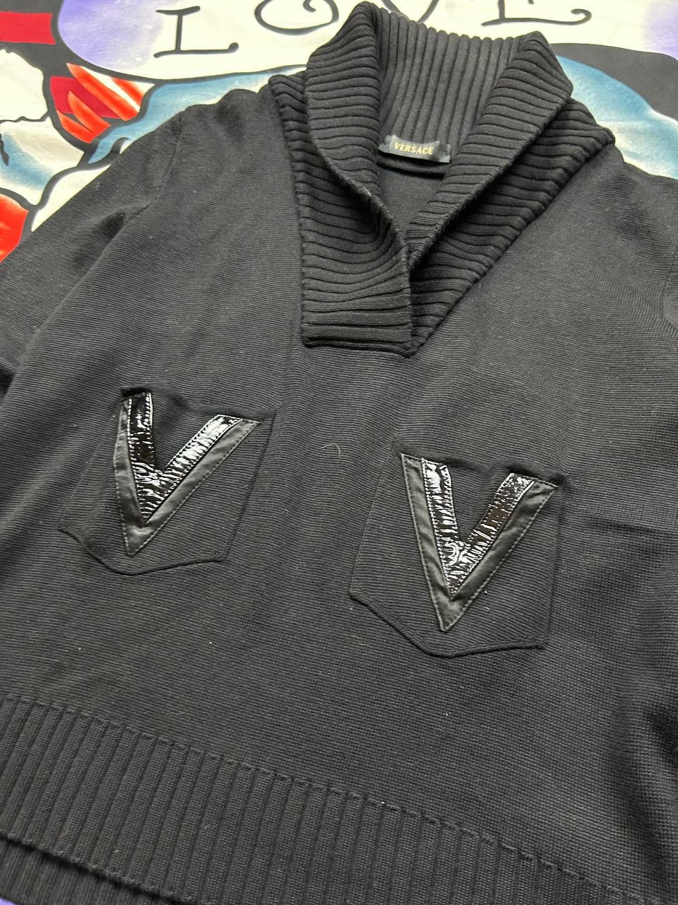Versace Vintage Gianni Versace blend wool/silk sweater Size 44 Size M / US 6-8 / IT 42-44 - 2 Thumbnail