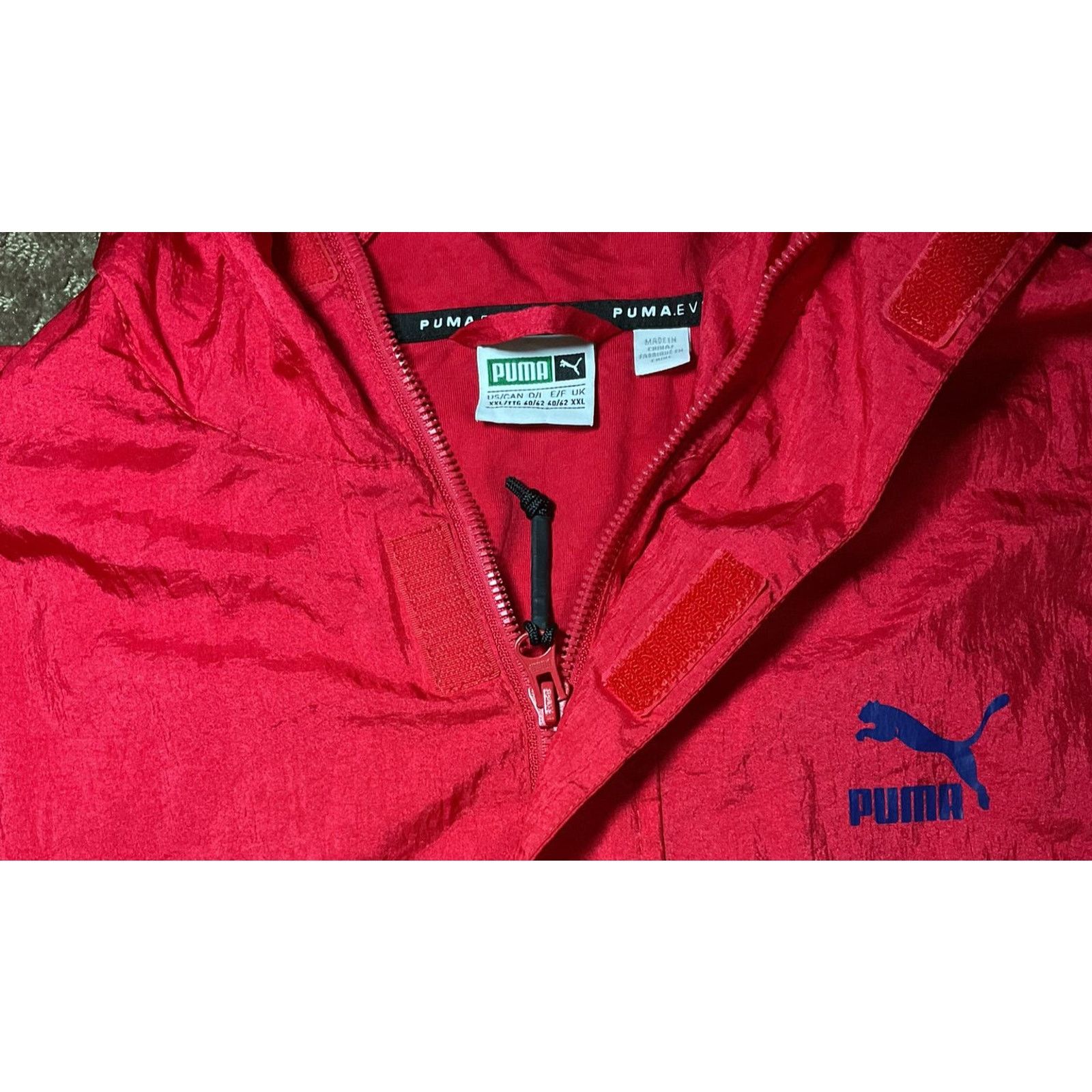 Puma 🐆 Puma Windbreaker Pullover Jacket – With size 2XL Size US XXL / EU 58 / 5 - 5 Thumbnail
