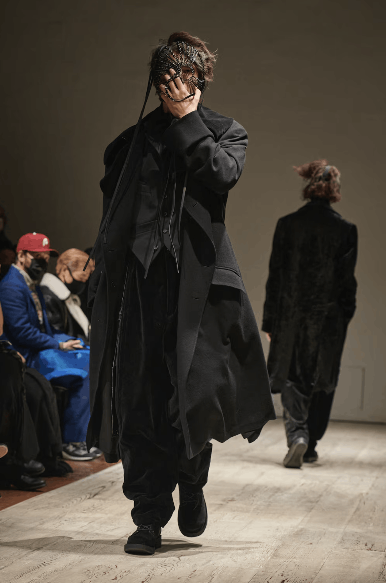 Yohji Yamamoto Yohji Yamamoto Pour Homme W/Gabardine 8BS Stand Collar Vest Size US L / EU 52-54 / 3 - 8 Thumbnail