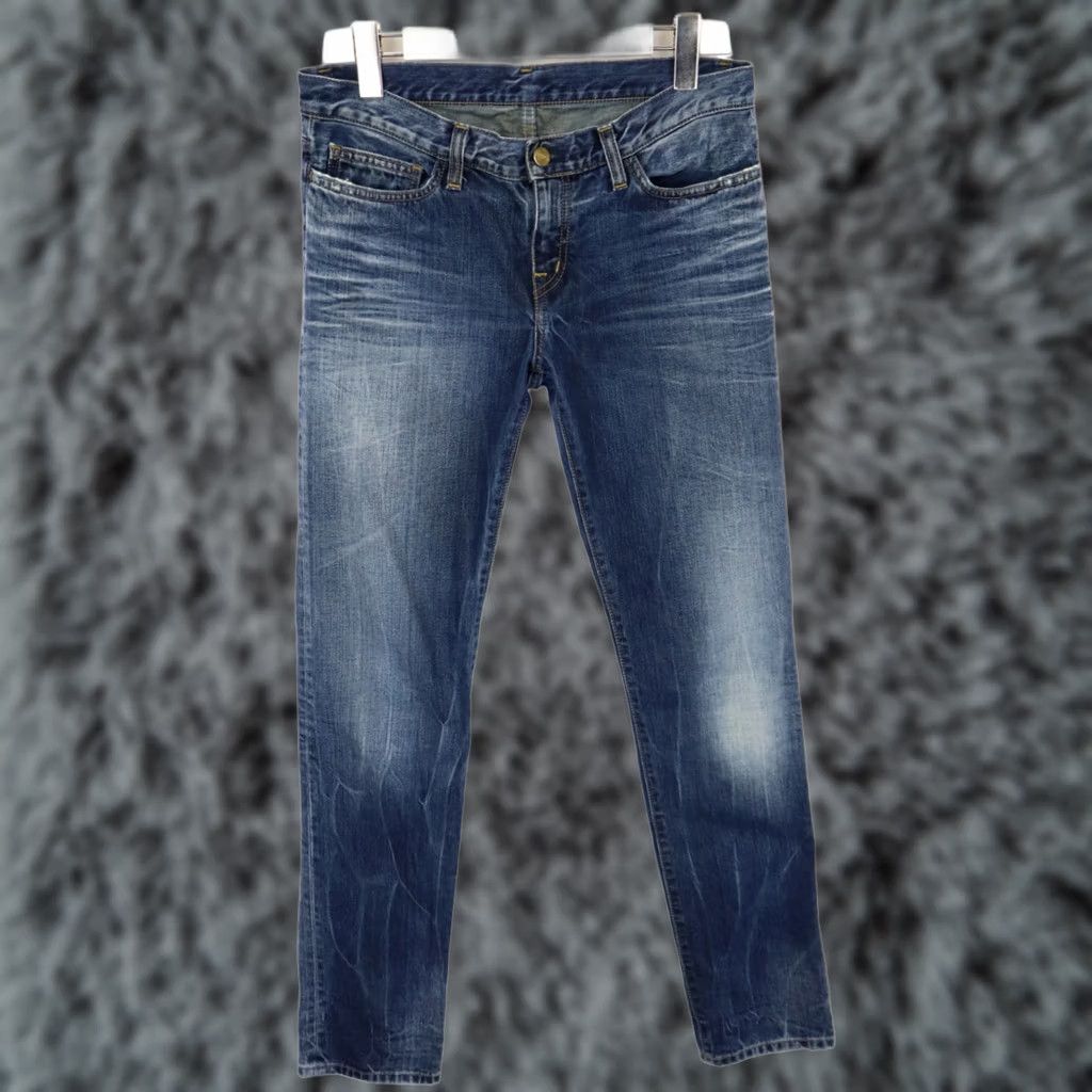 Carhartt CARHARTT Legend Pant Jeans Women's W34/L34 Regular Zip Fly Faded Whiskers Blue Size 24" / US 00 / IT 34 - 1 Thumbnail