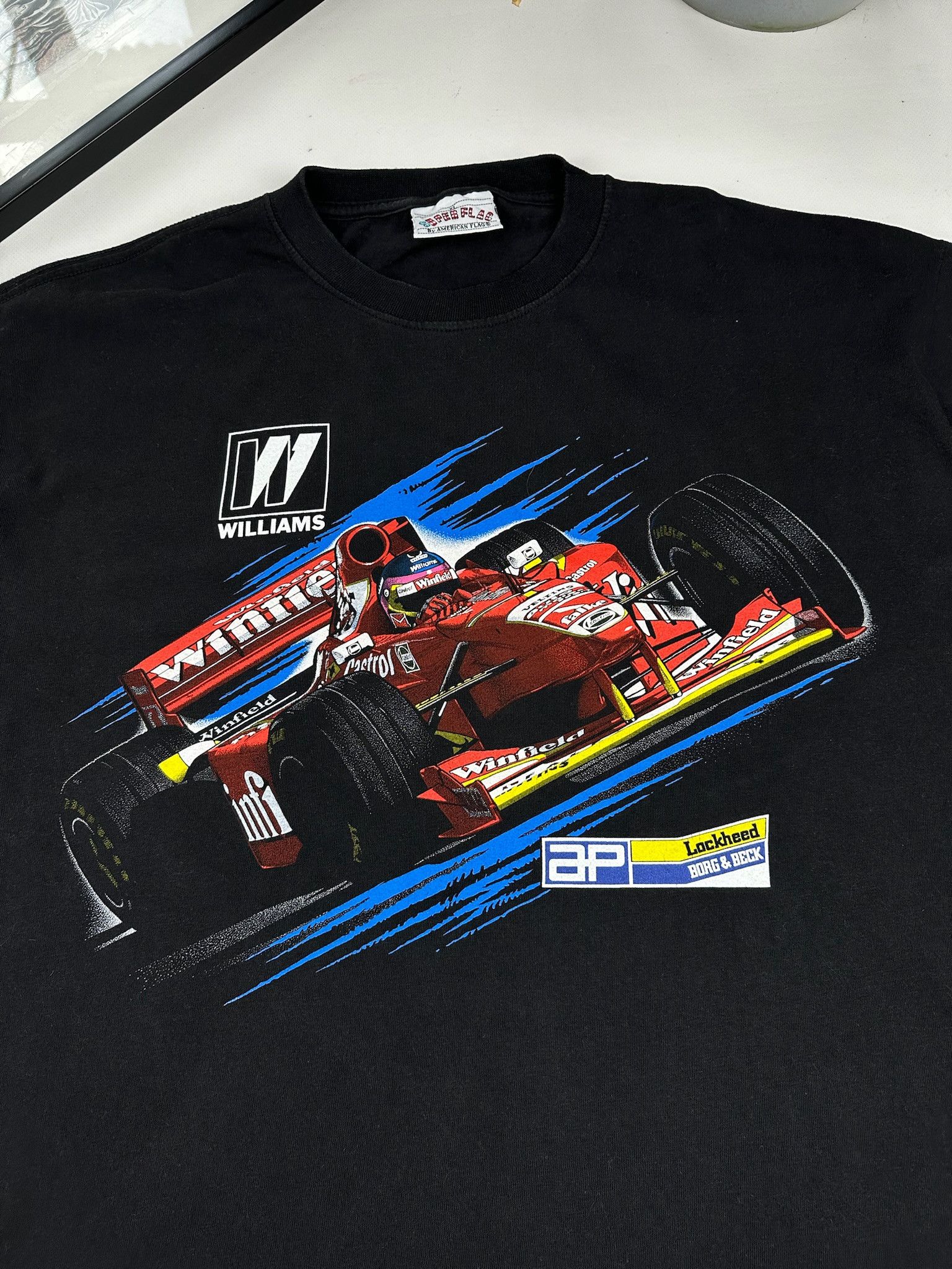 Formula 1 Vintage Formula uno Williams F1 racing T-shirt Size US L / EU 52-54 / 3 - 2 Thumbnail