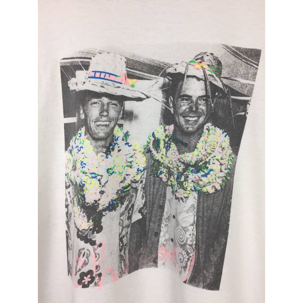 Catalina Vtg 90s Catalina Retro Hawaiian Vacation Vibes Graphic Tee Size US XL / EU 56 / 4 - 4 Thumbnail
