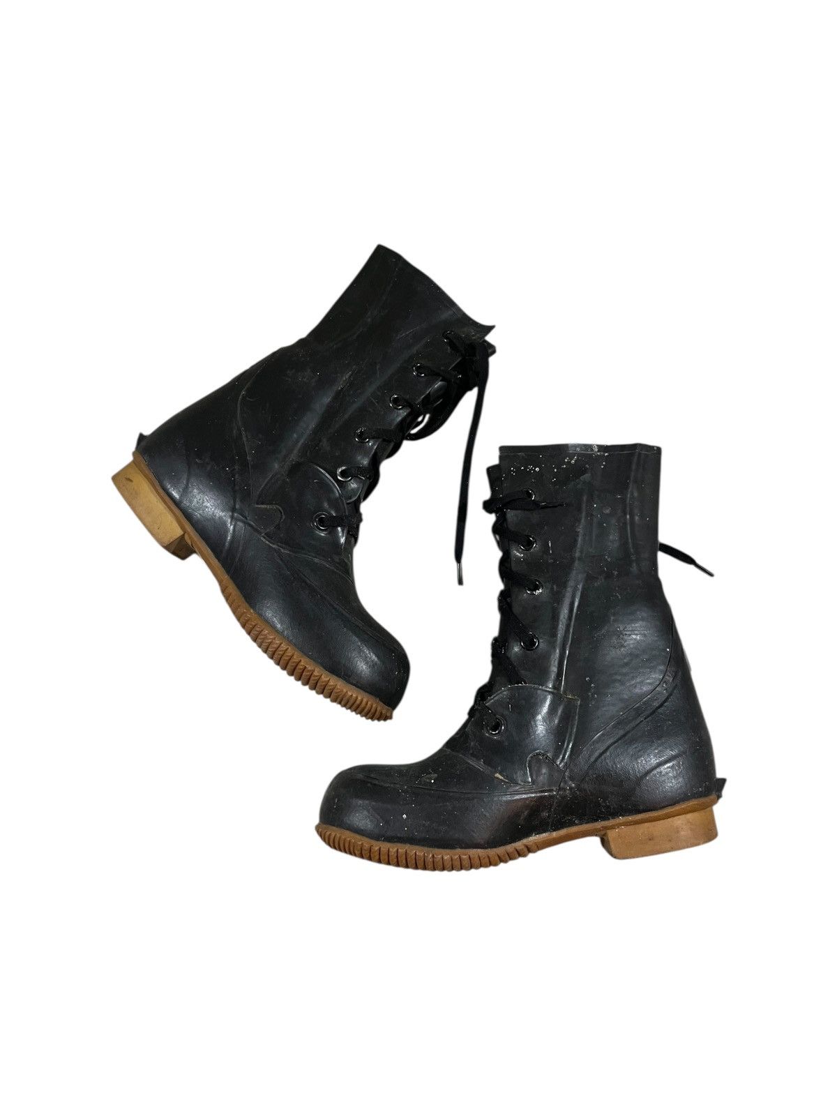 Vintage Vintage USN Bunny Boots Black 7 Size US 7 / EU 40 - 1 Thumbnail