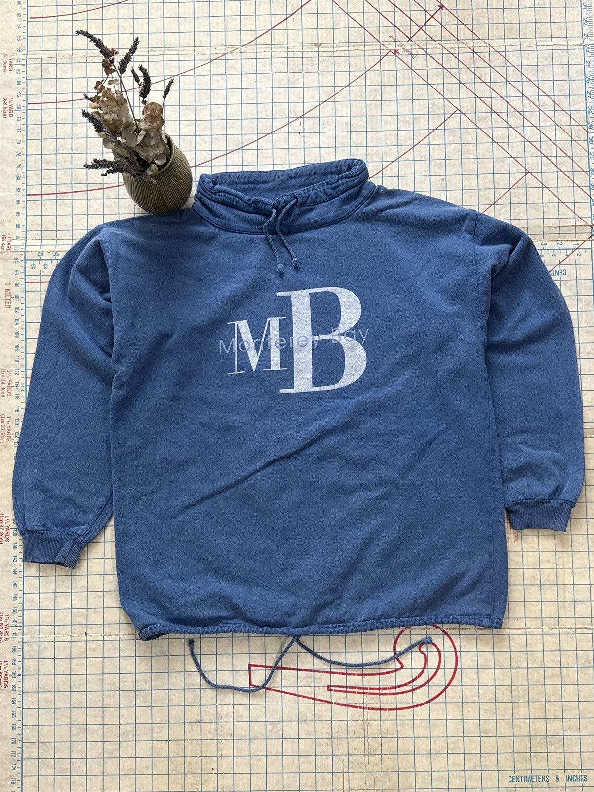 Other × Vintage Vintage Monterey Bay Tourist Pull Over Sweater Faded Blue XL Size US XL / EU 56 / 4 - 1 Thumbnail