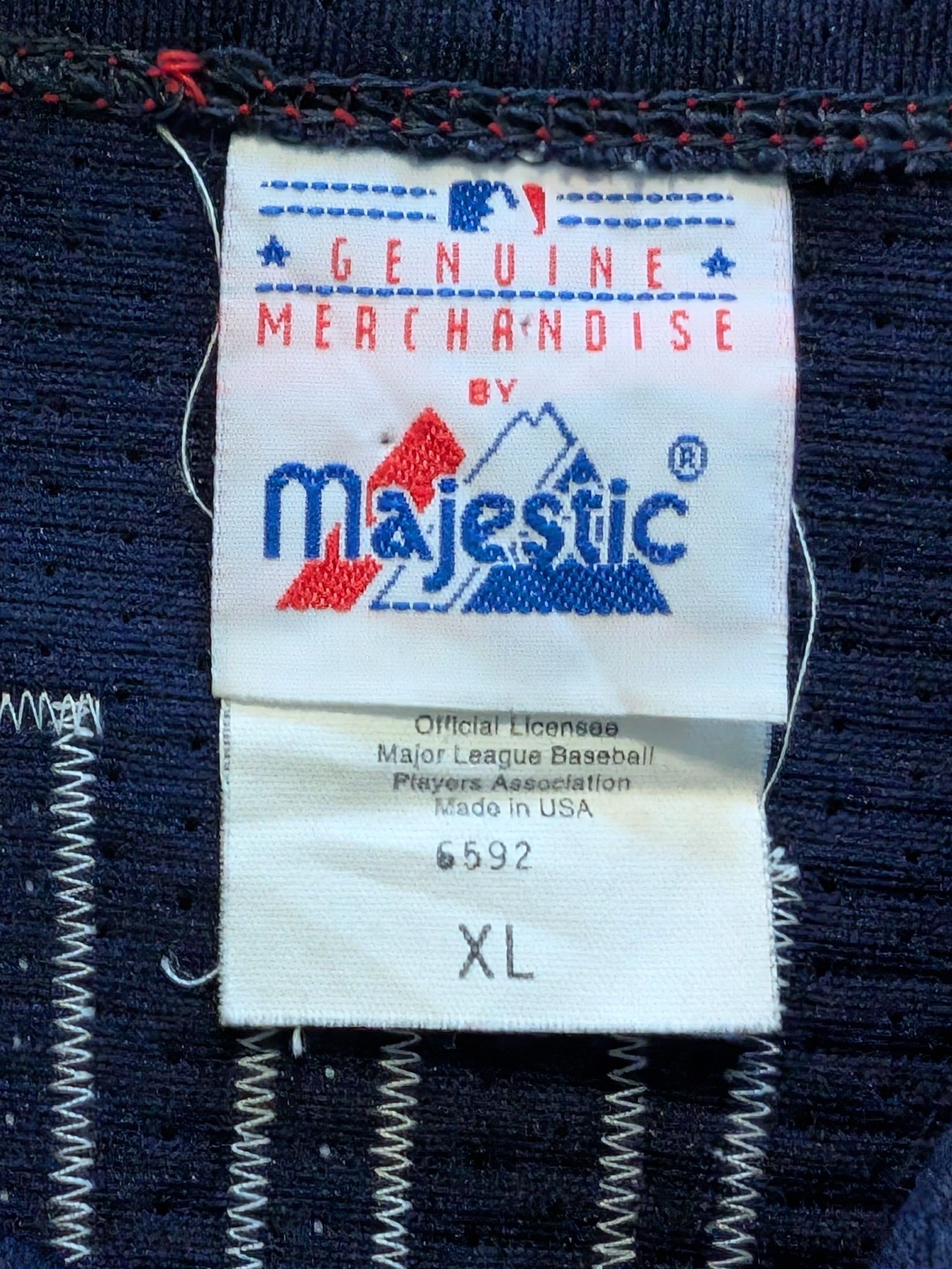 Majestic Omar Vizquel Cleveland Indians Majestic Jersey USA XL Size US XL / EU 56 / 4 - 3 Thumbnail