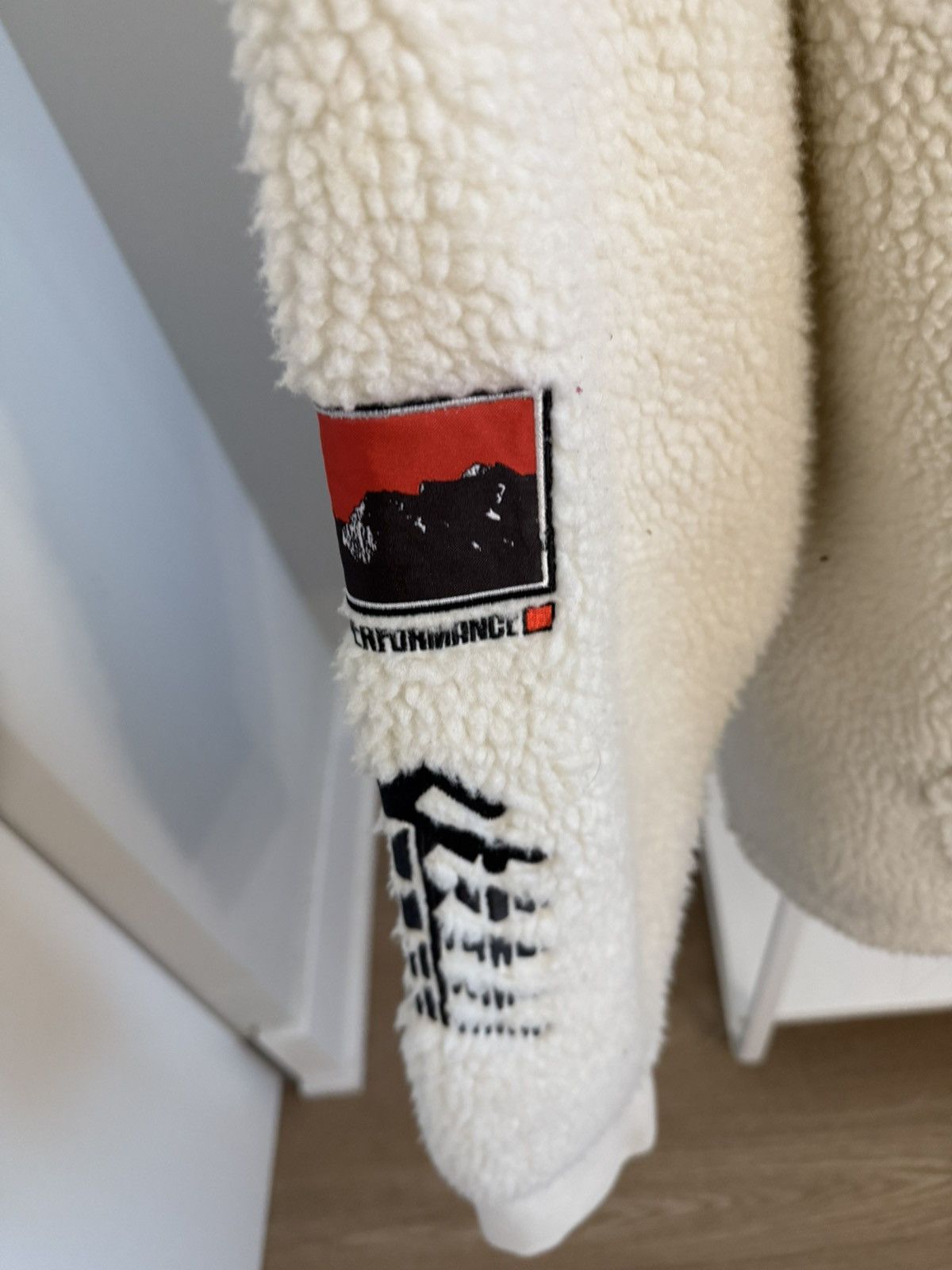 Travis Scott Travis Scott Cactus Trails Half Zip Sherpa Hoodie in Cream Size US XL / EU 56 / 4 - 2 Thumbnail