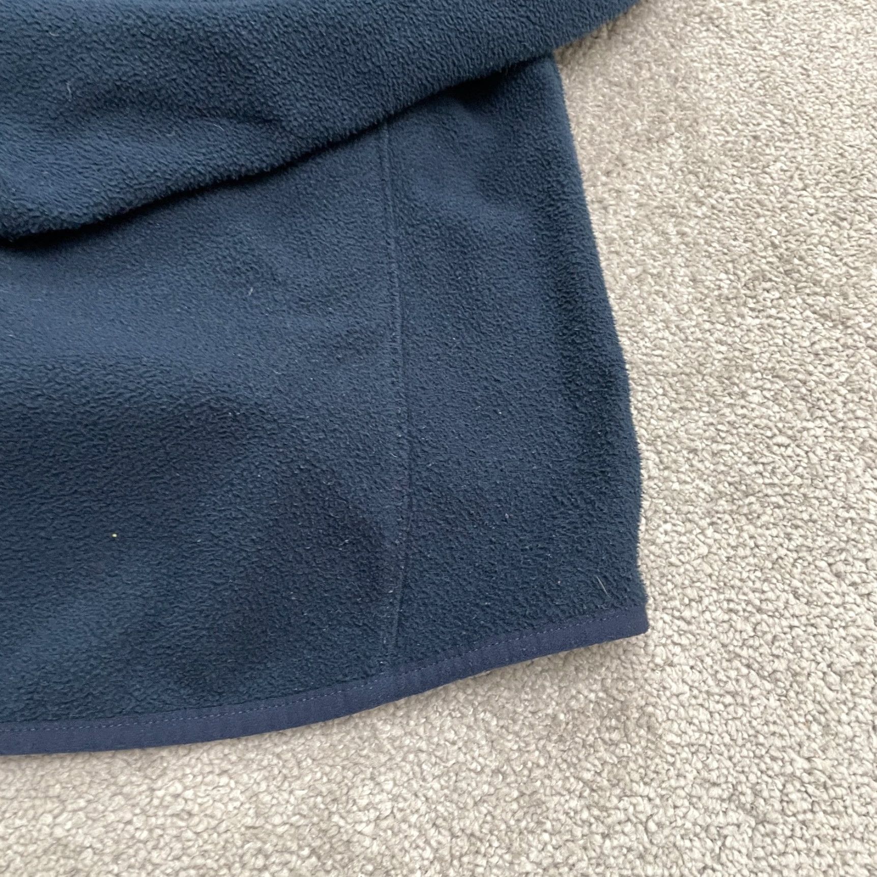 Lands' End Lands' End Fleece Jacket Mens Small Navy Blue Full Zip Pockets Outdoor Hiking Size US S / EU 44-46 / 1 - 4 Thumbnail