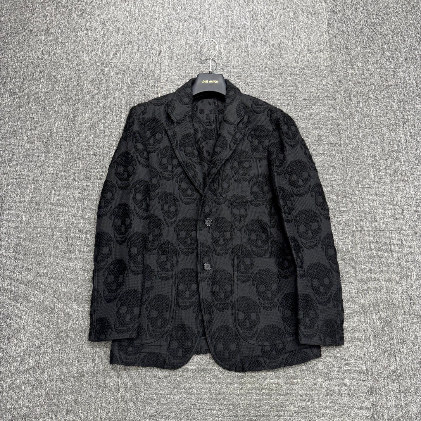 Alexander McQueen Alexander Mcqueen Skull All Over Print Wool Blazer 44 Size 44R - 1 Thumbnail