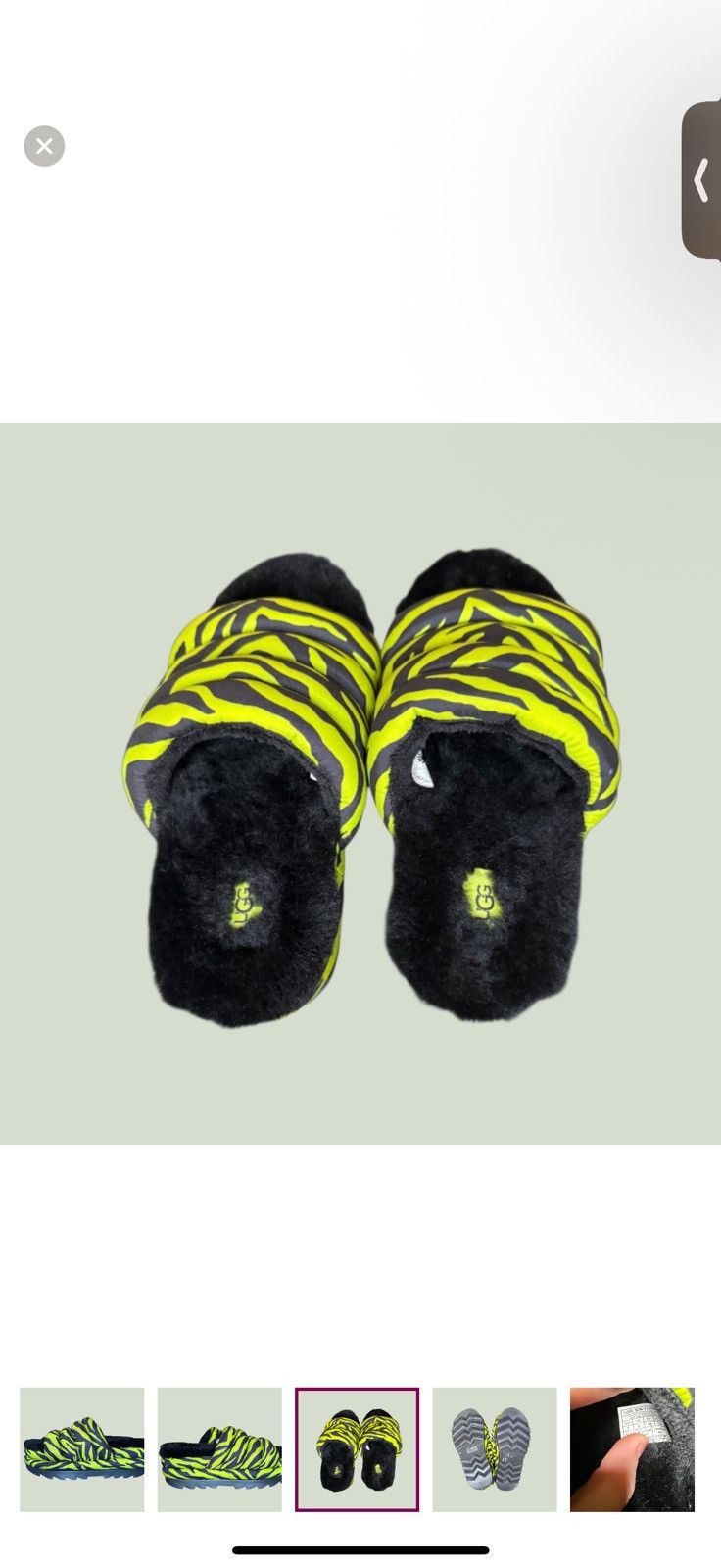Ugg Ugg Maxi Slide Tiger Print Size US 7 / IT 37 - 3 Thumbnail