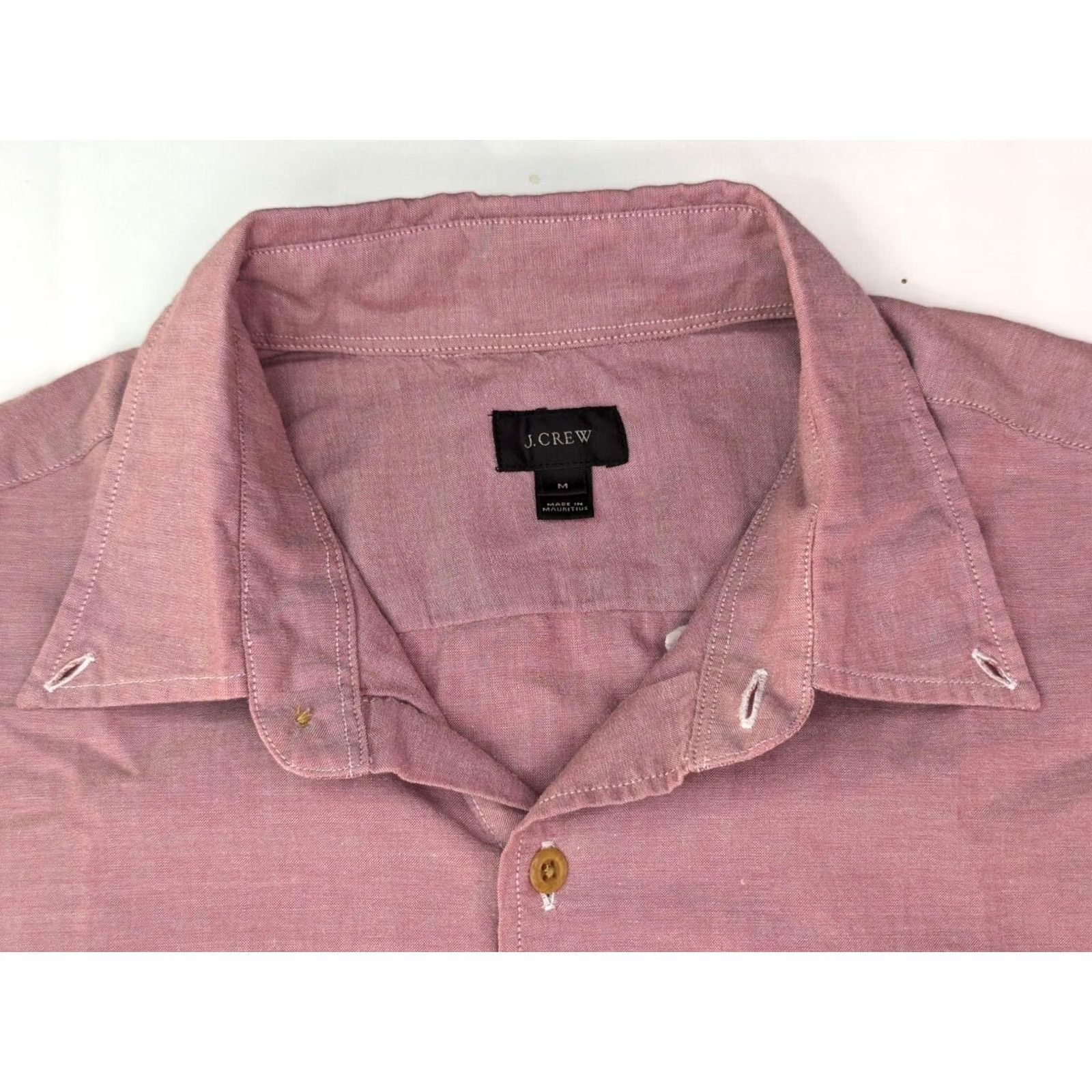 J.Crew J.Crew Button-Up Shirt Men M Blue Long Sleeve Chest Pocket 42 Chest Regular Fit Cotton Modern 80s 90s Classic Hipster Preppy Shirt Mens Size US M / EU 48-50 / 2 - 4 Thumbnail