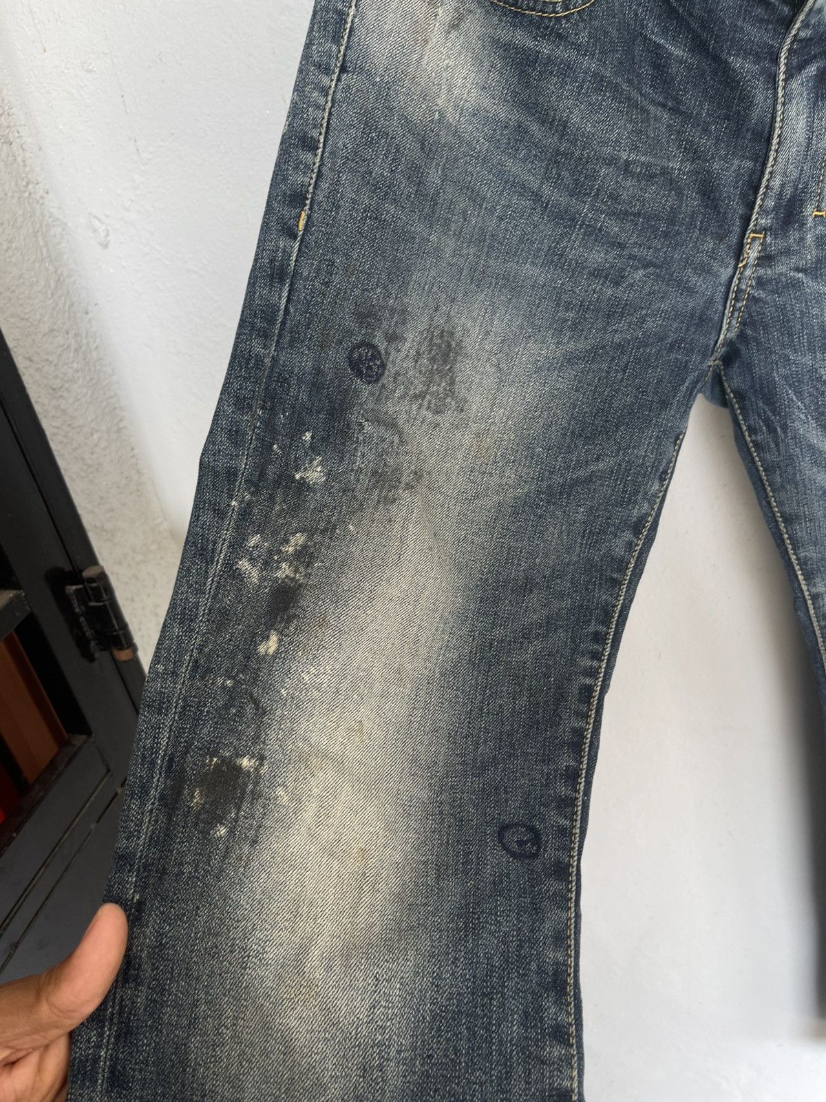 Wooyoungmi Distressed Woyoungmi Jeans Aesthetic Design Size US 32 / EU 48 - 4 Thumbnail