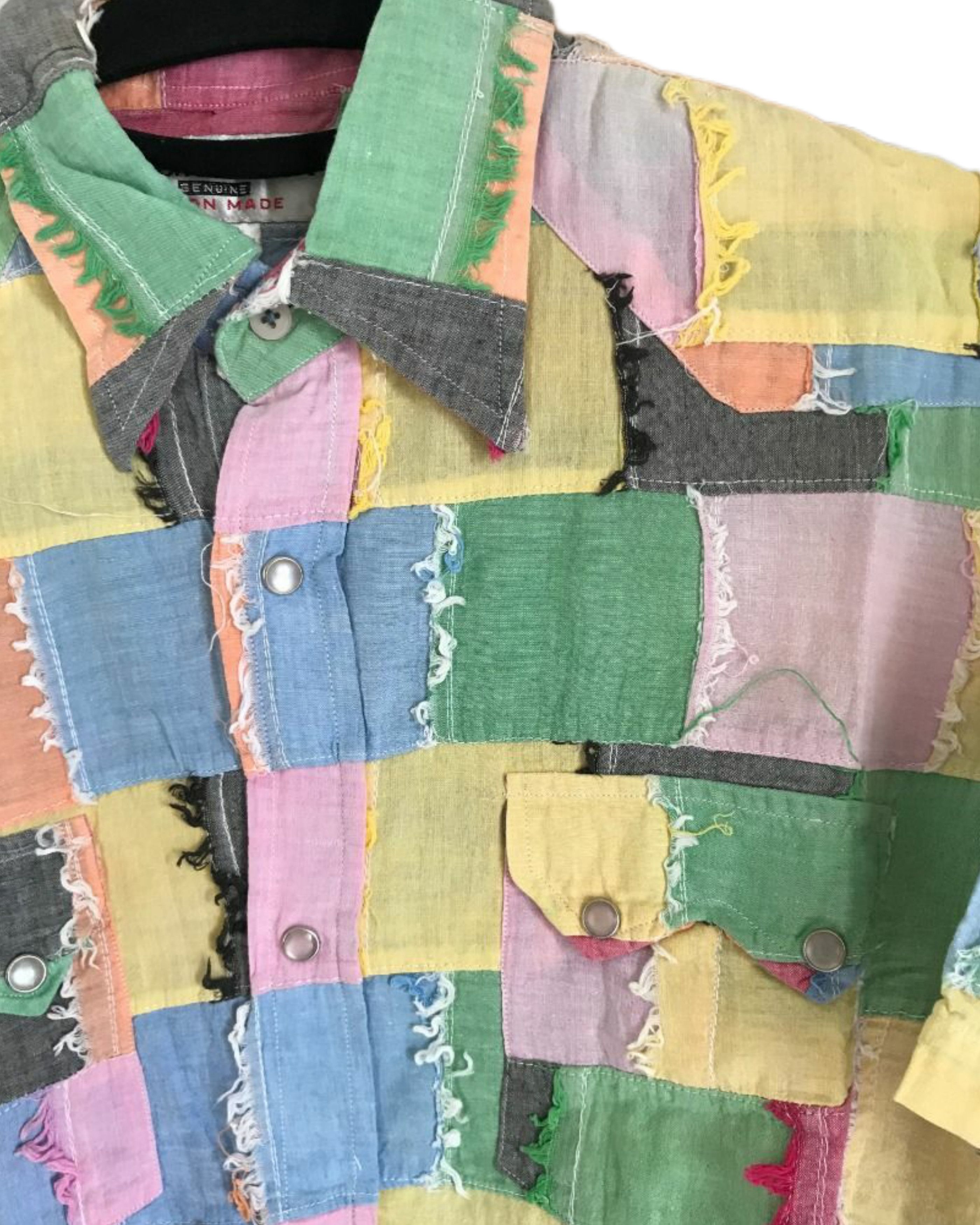 Vintage Patchwork Vintage Union Made Cooke Street Shirt Size US M / EU 48-50 / 2 - 3 Thumbnail