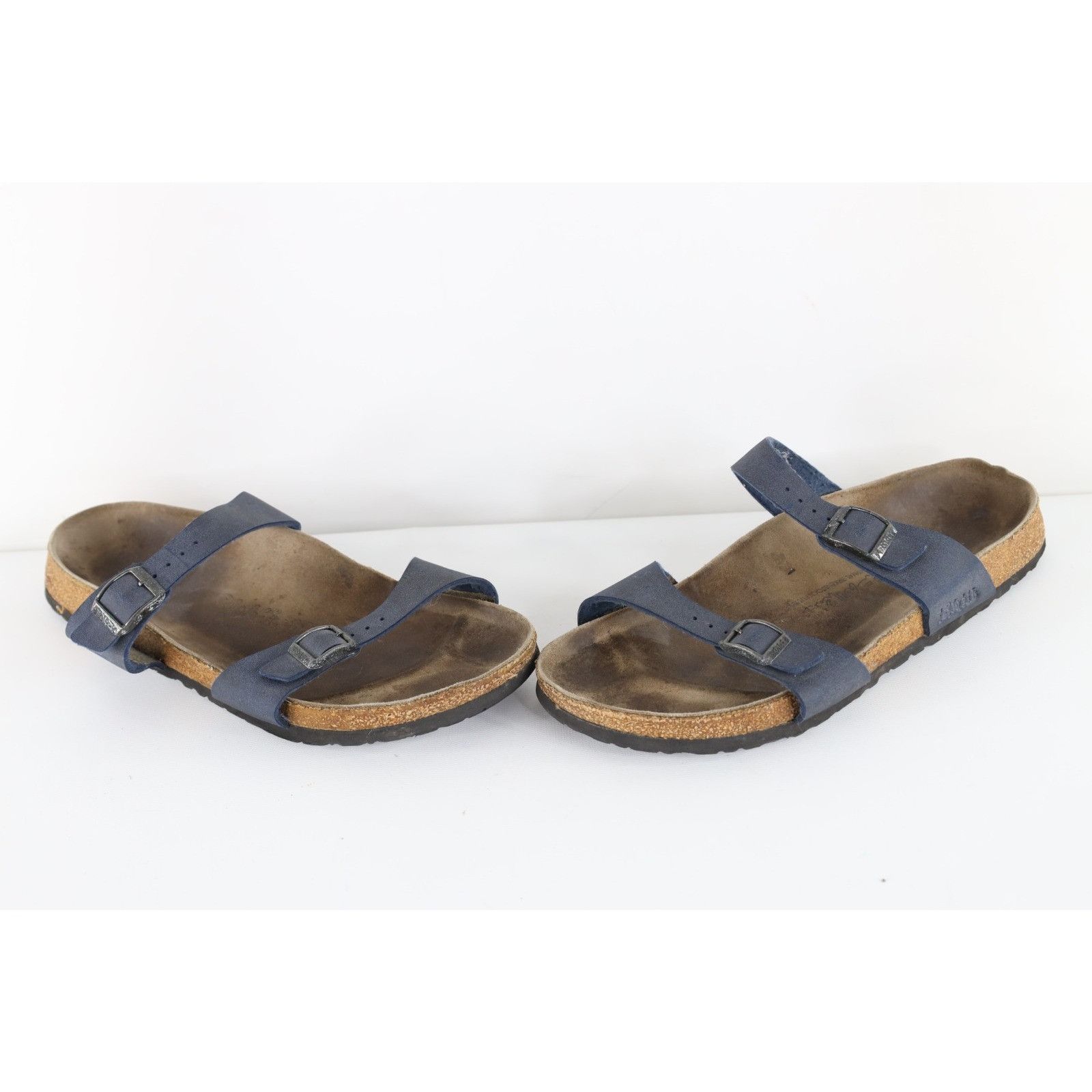 Birkenstock Birkenstock Birkis Distressed Arizona Strap Sandals Size US 10 / IT 40 - 1 Thumbnail