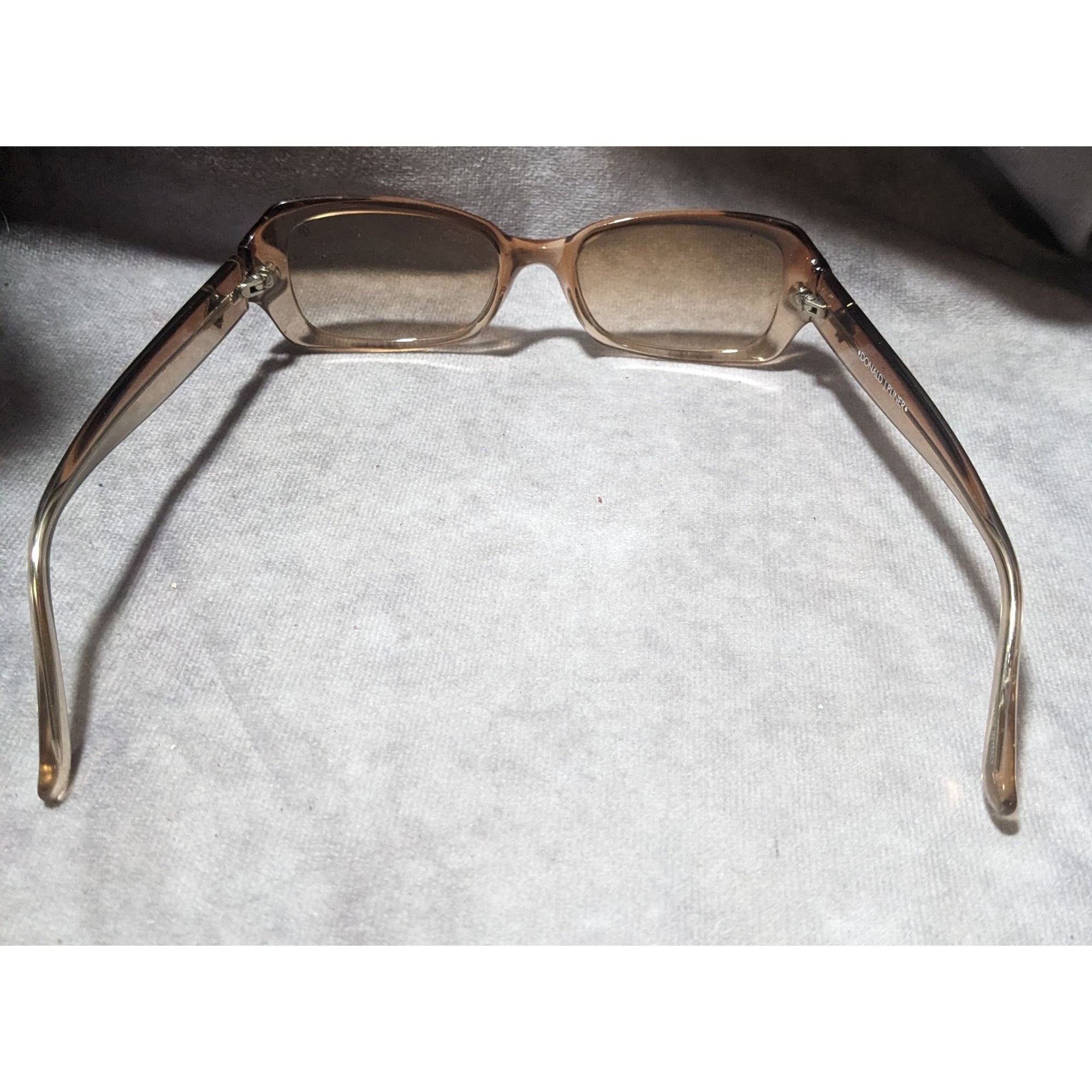 Donald Pliner Vintage Donald J Pilner Translucent Sunglasses Size ONE SIZE - 3 Thumbnail