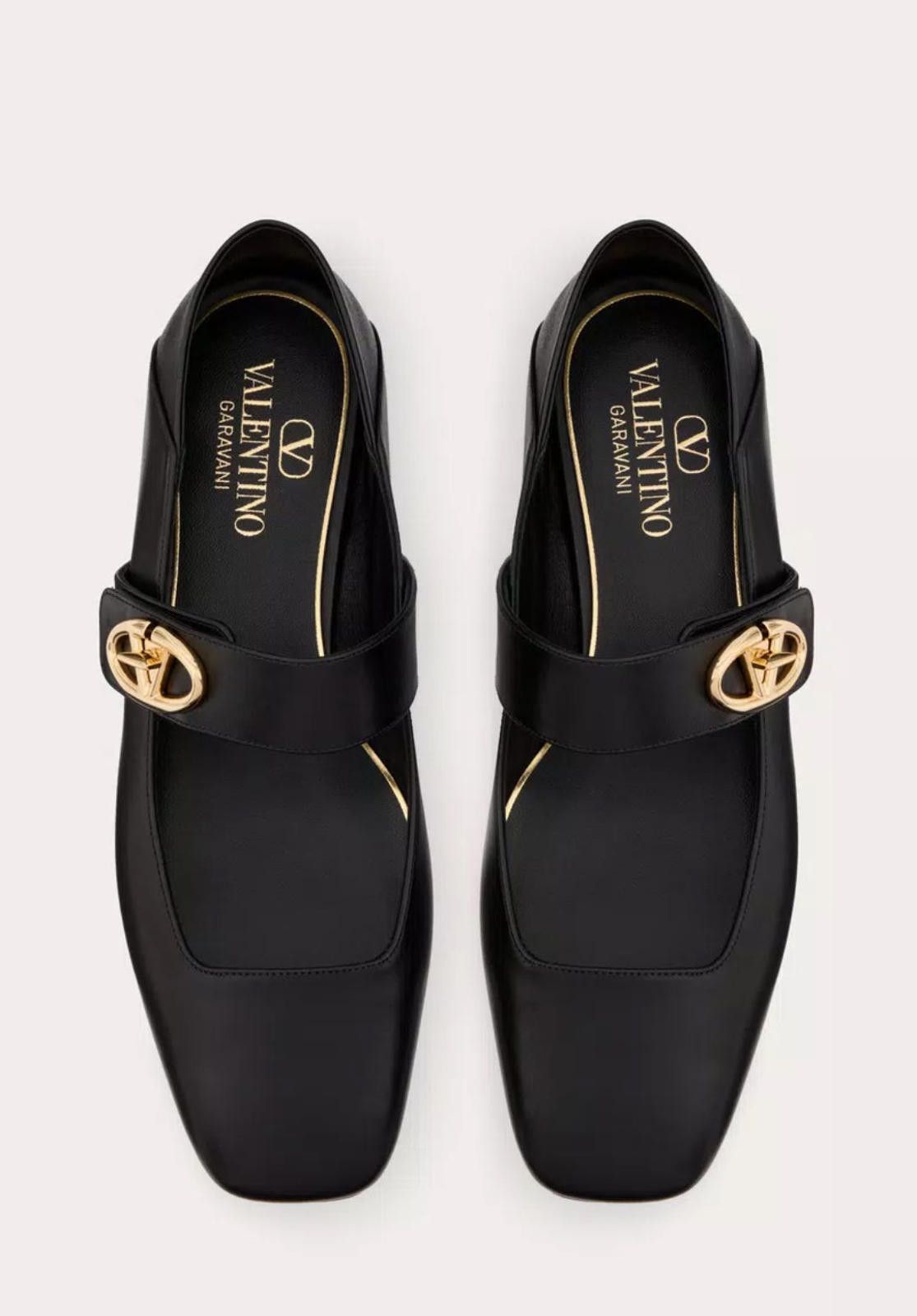 Other Valentino Mary Jane V-Logo Ballerina Flat Size US 7.5 / IT 37.5 - 4 Thumbnail