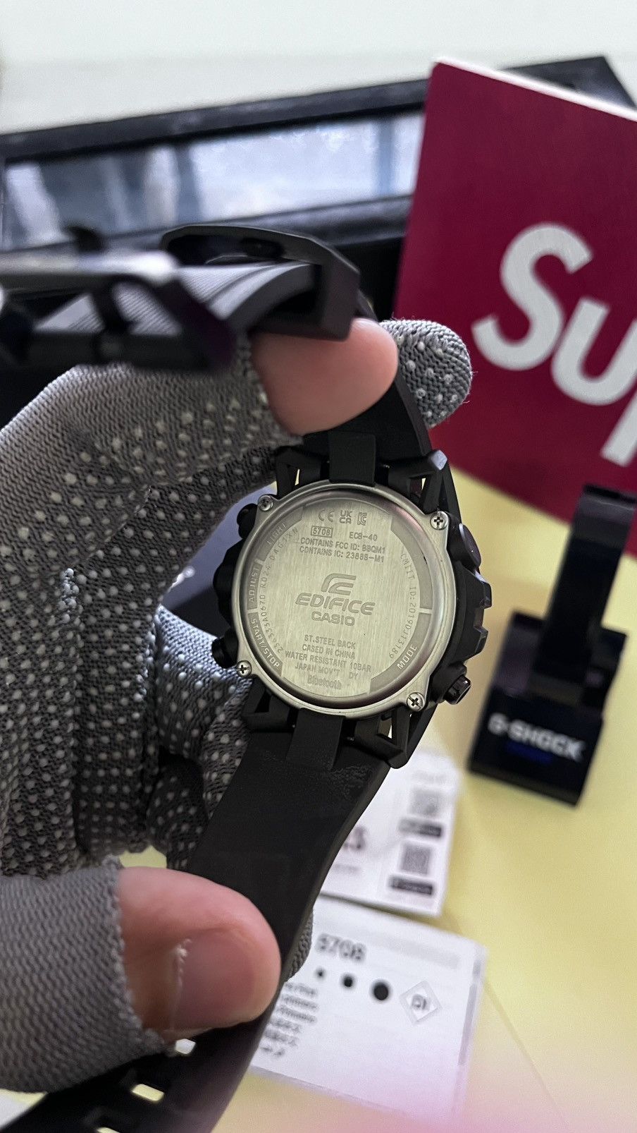Casio Casio Edifice ECB‑40PB‑1ADF Size ONE SIZE - 2 Thumbnail