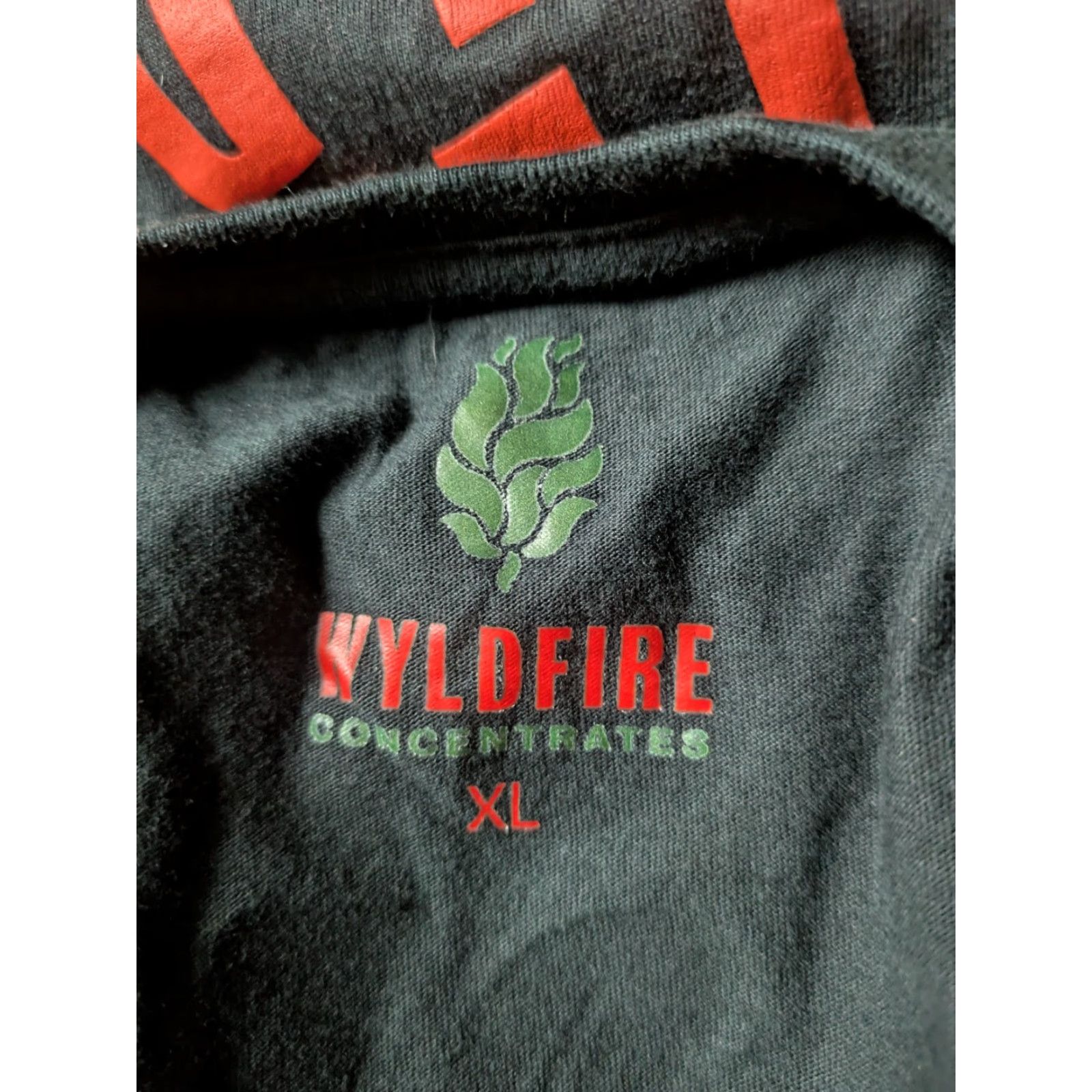 Vintage VINTAGE Wyldfire Concentrates Stay Wyld Logo T Shirt XL Black Men's Graphic Tee Short Sleeve Crew Neck Cotton Size US XL / EU 56 / 4 - 4 Thumbnail