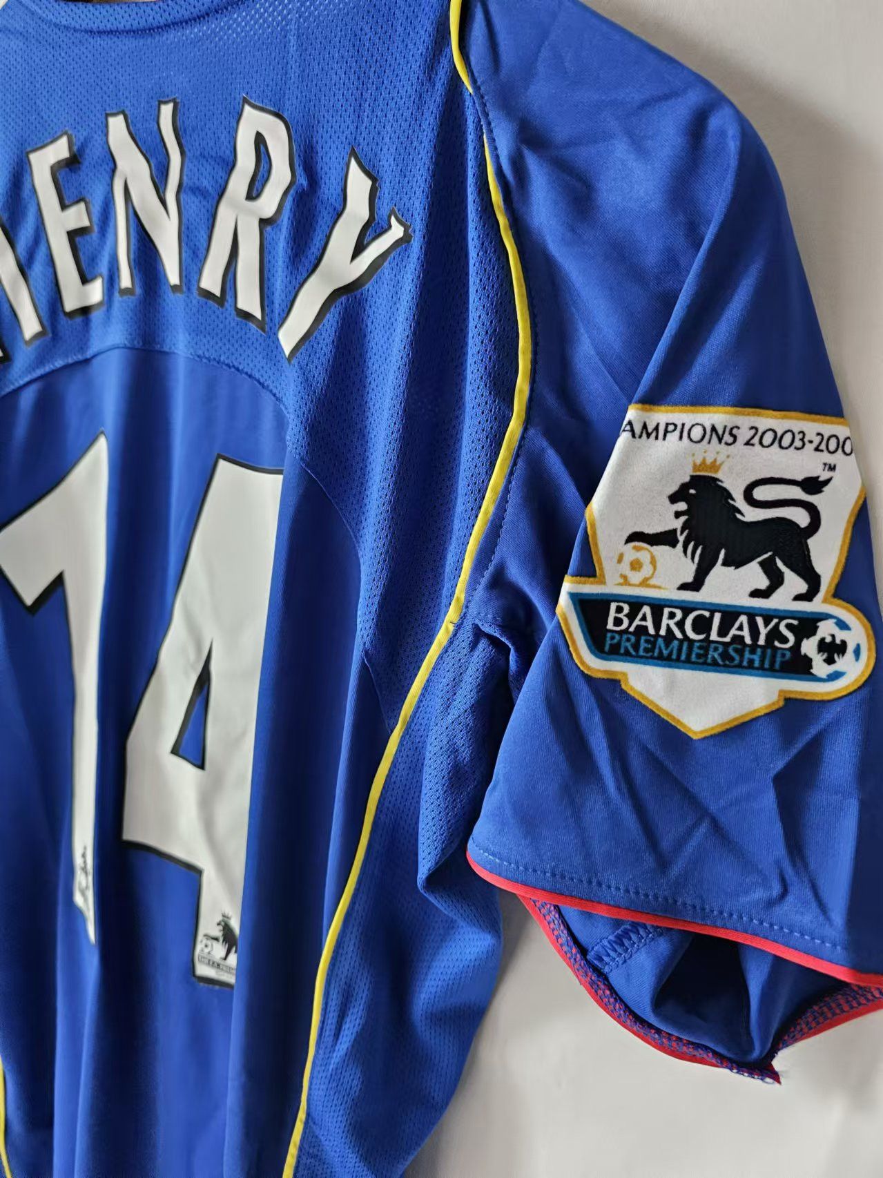 Other 2004 05 Arsenal #14 Thierry Henry Jersey Away Size US XXL / EU 58 / 5 - 3 Thumbnail