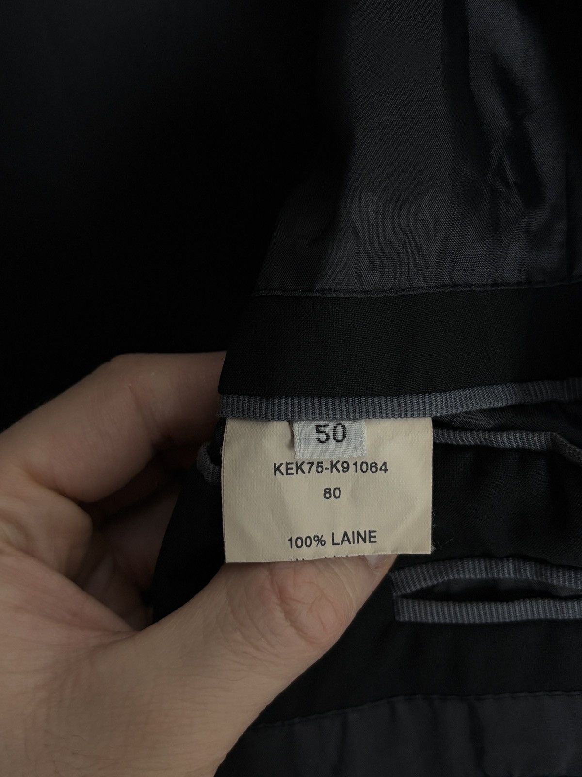Kenzo Kenzo Homme Luxury Wool Blazer Jacket Size 50R - 9 Thumbnail