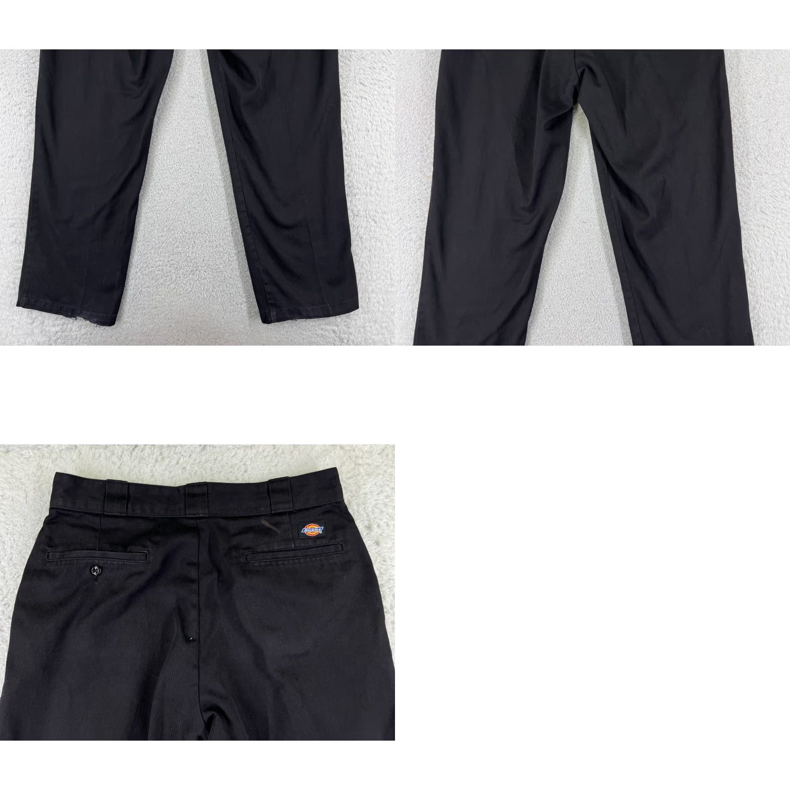 Dickies Dickies Pants Adult 30 Black Workwear Straight 30x27 Polyester Canvas Khakis Regular Mens Dickies Pants Size US 30 / EU 46 - 9 Thumbnail