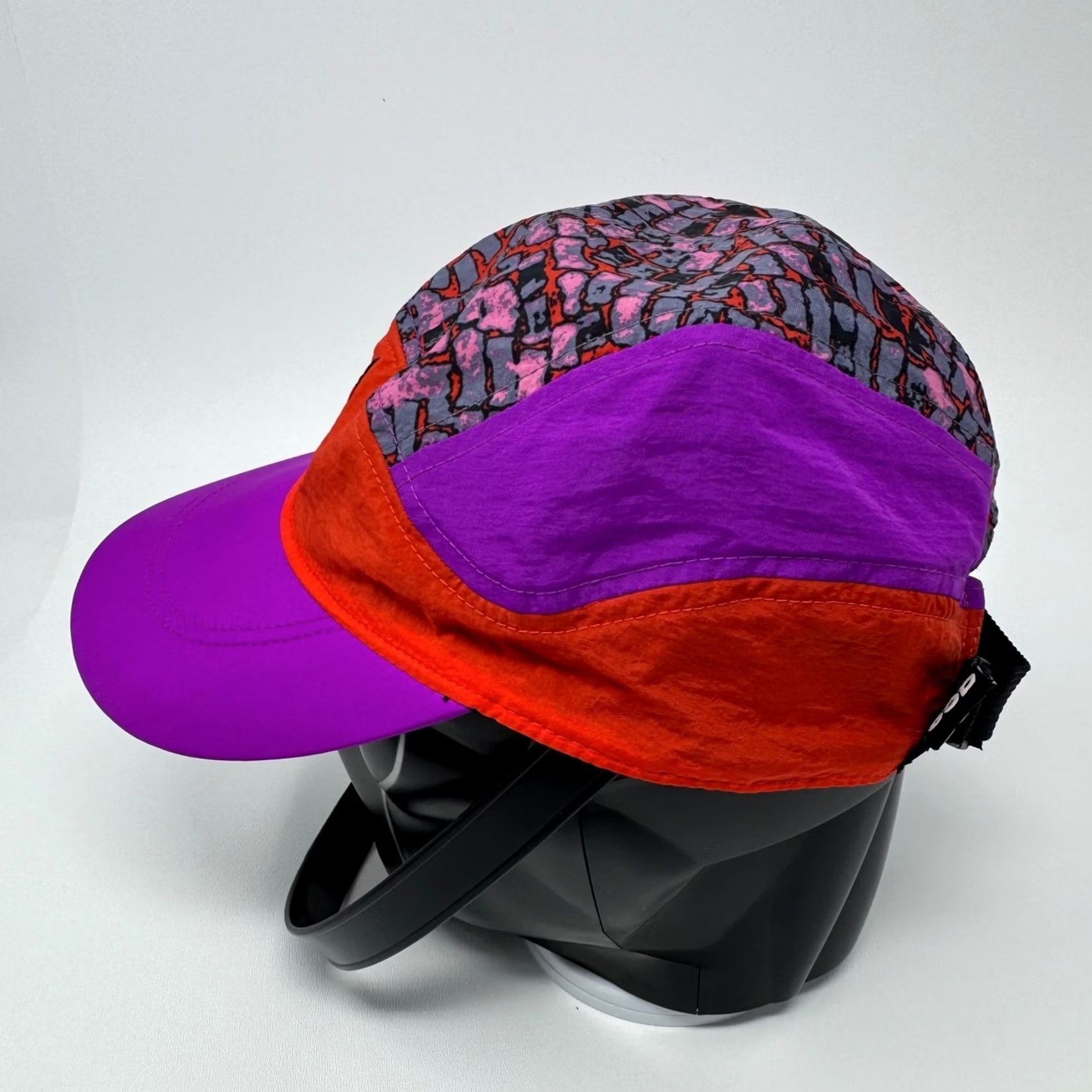 Nike ACG Nike ACG Tailwind Cap 5 Panel Hat Purple Red Pattern BV1046-634 OSFM Size ONE SIZE - 2 Thumbnail