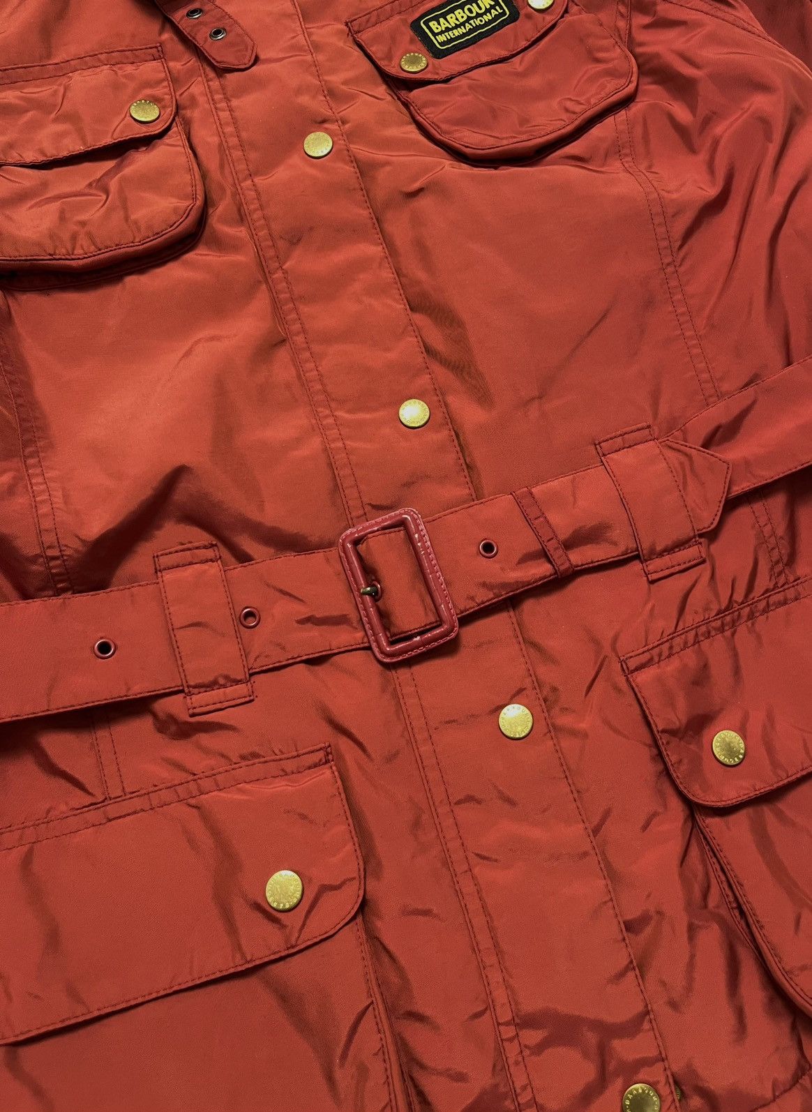 Barbour Barbour International Qualited Waterproof Biker Jacket Size M / US 6-8 / IT 42-44 - 7 Thumbnail