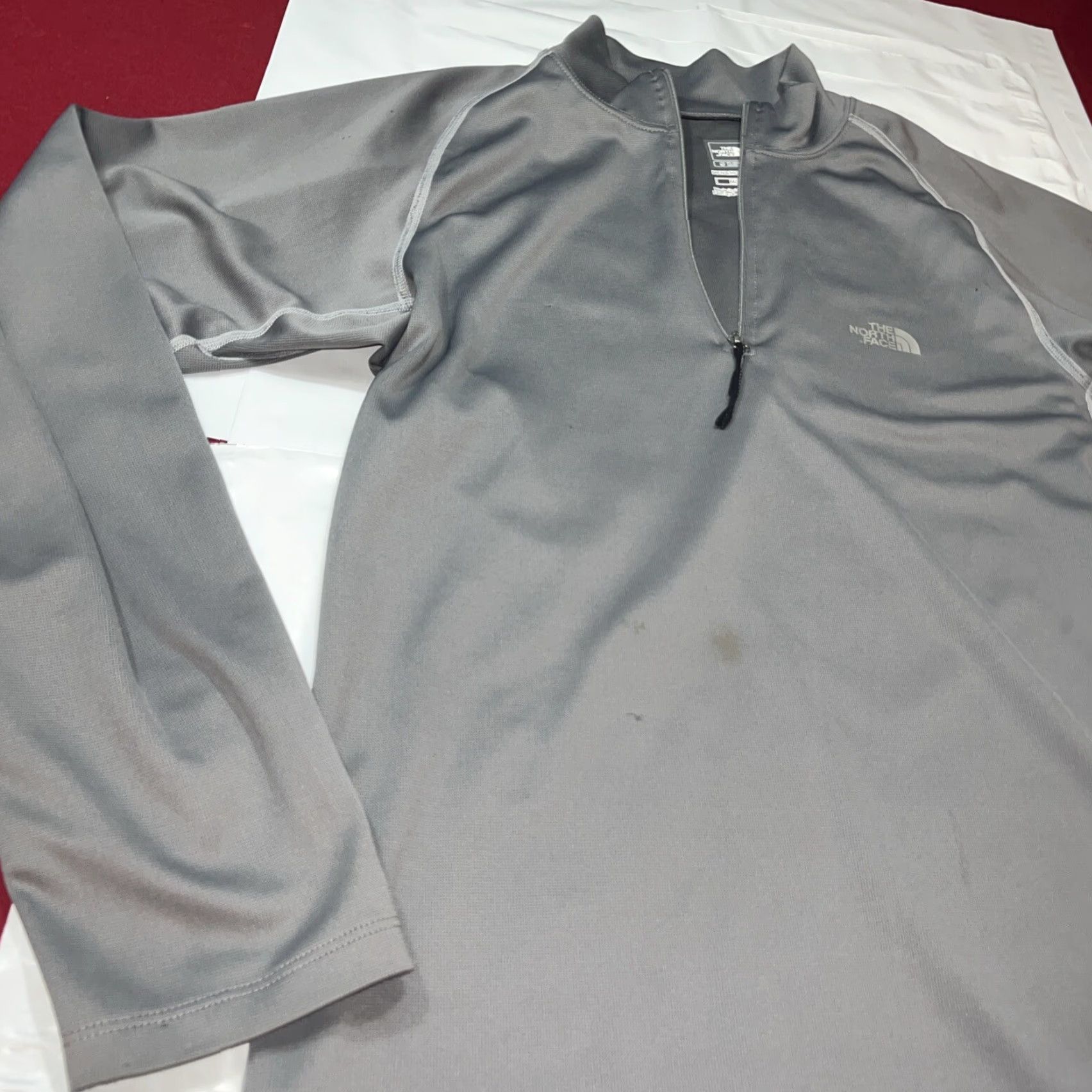 The North Face Gray 1/4 Zip North Face FLIGHT SERIES Polyester Pullover Shirt Men’s M Size US M / EU 48-50 / 2 - 3 Thumbnail