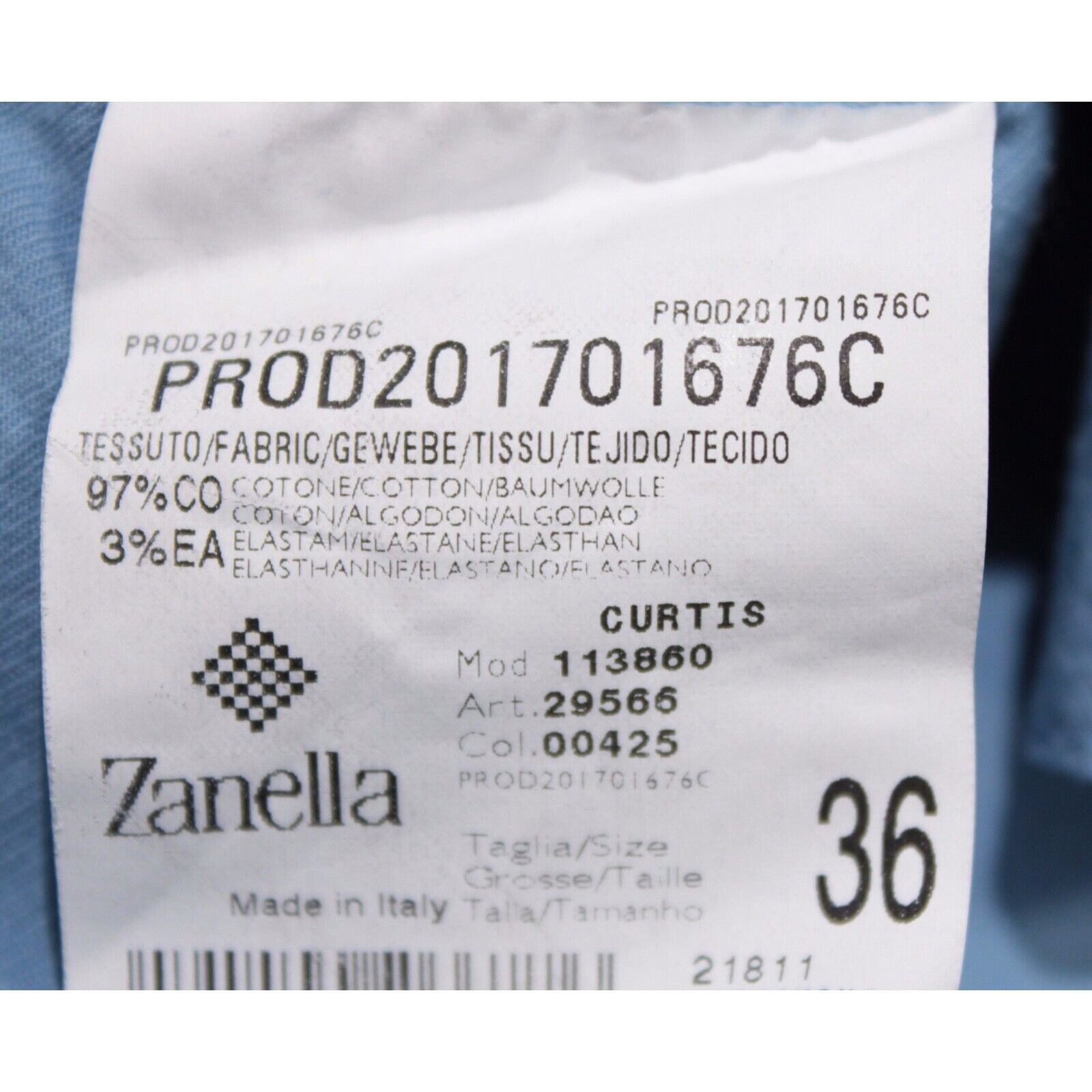 Zanella Zanella New with tags Chino Size 38 US In Blue Size US 38 / EU 54 - 5 Thumbnail