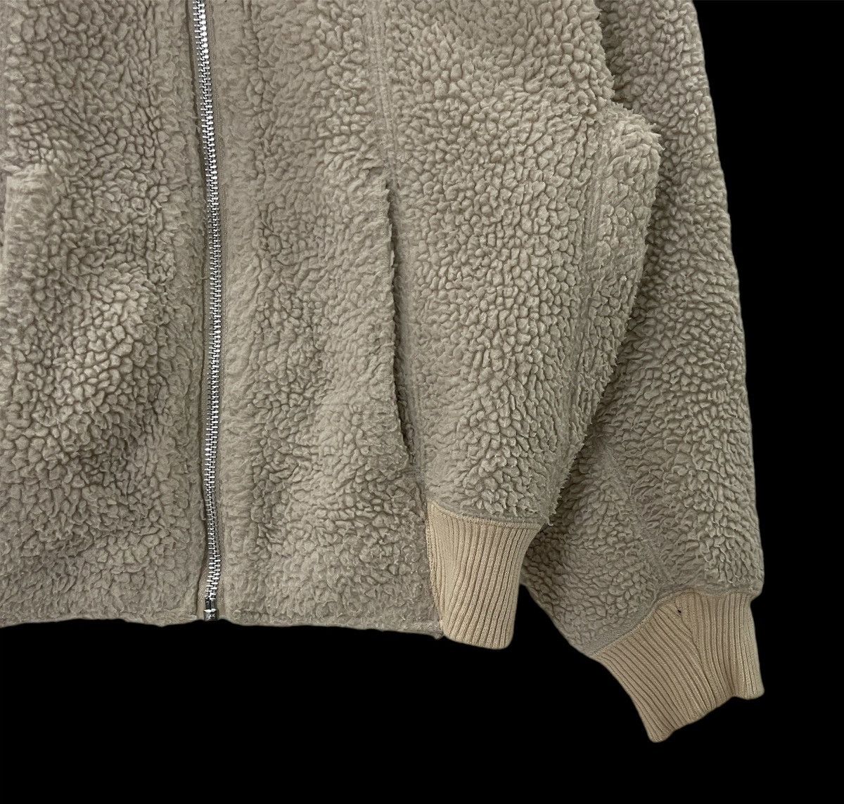 Lemaire × Uniqlo Vintage Lemaire X Uniqlo Sherpa Fleece Jacket Size US M / EU 48-50 / 2 - 2 Thumbnail