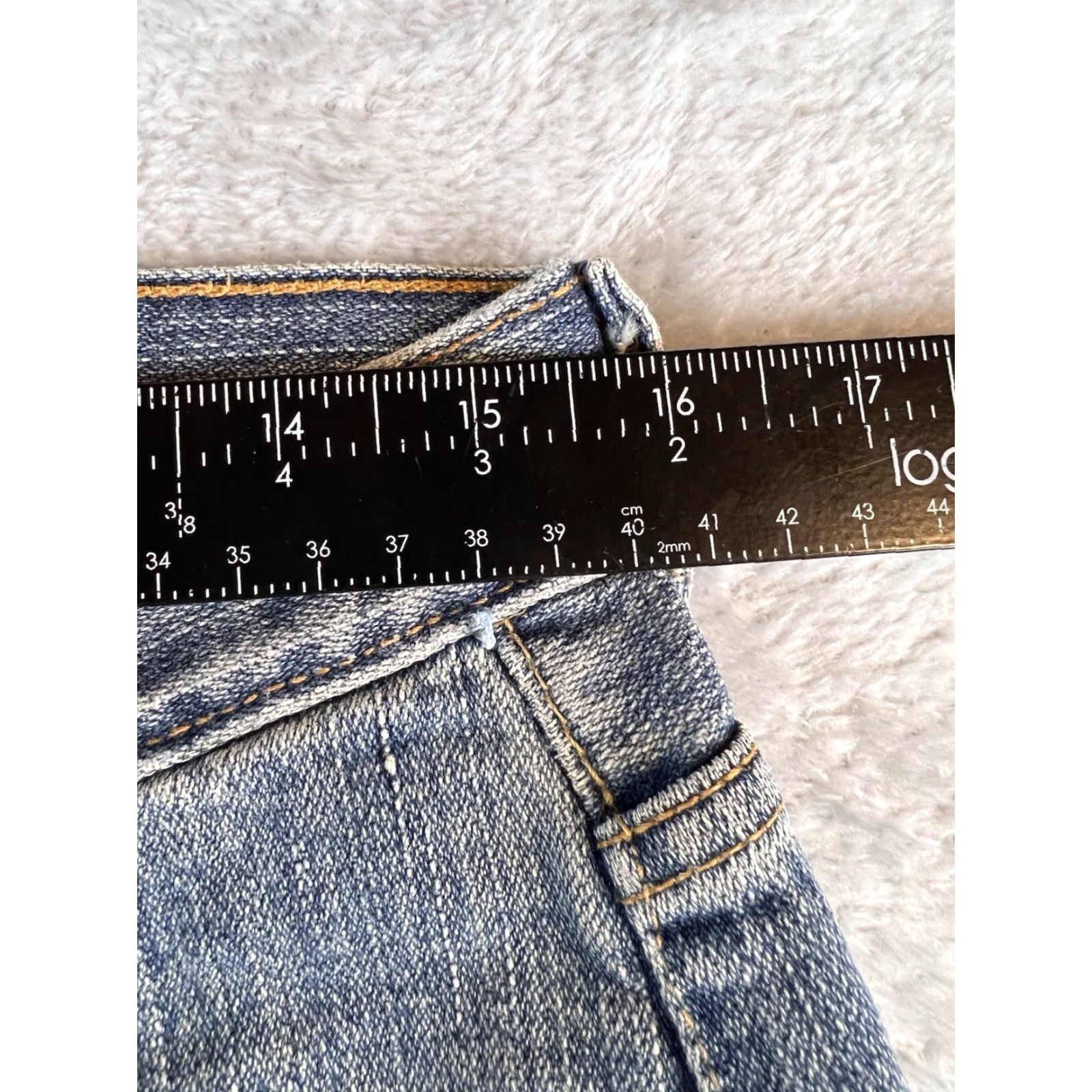 Levi's VINTAGE Levi's 515 Jeans Womens 8 Mis S 32x29 Bootcut Distressed VTG Y2K Blue Modern Casual Womens Size 30" / US 8 / IT 44 - 6 Thumbnail