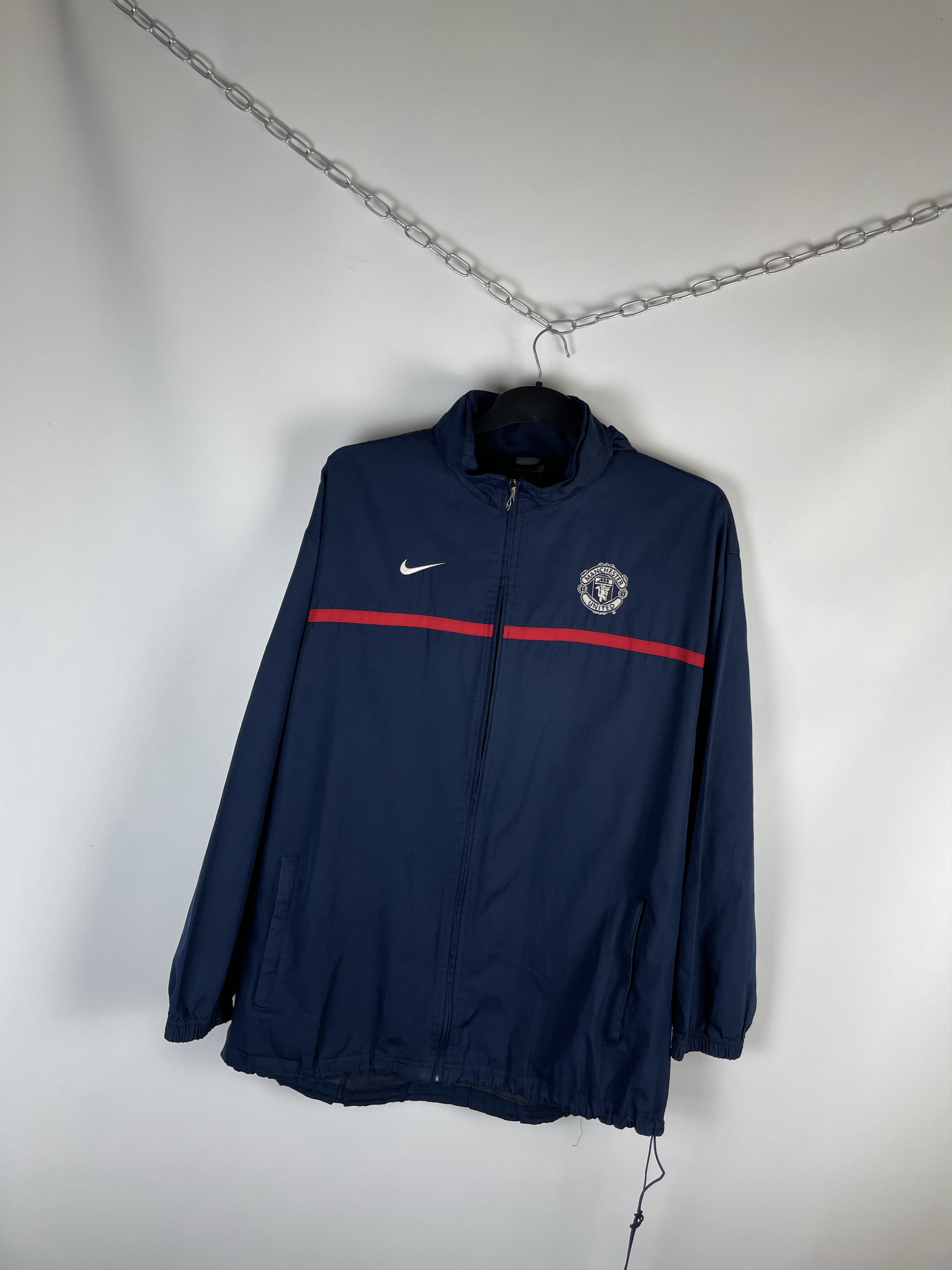 Nike Vintage Nike Manchester United Jacket Training Size US XL / EU 56 / 4 - 2 Thumbnail