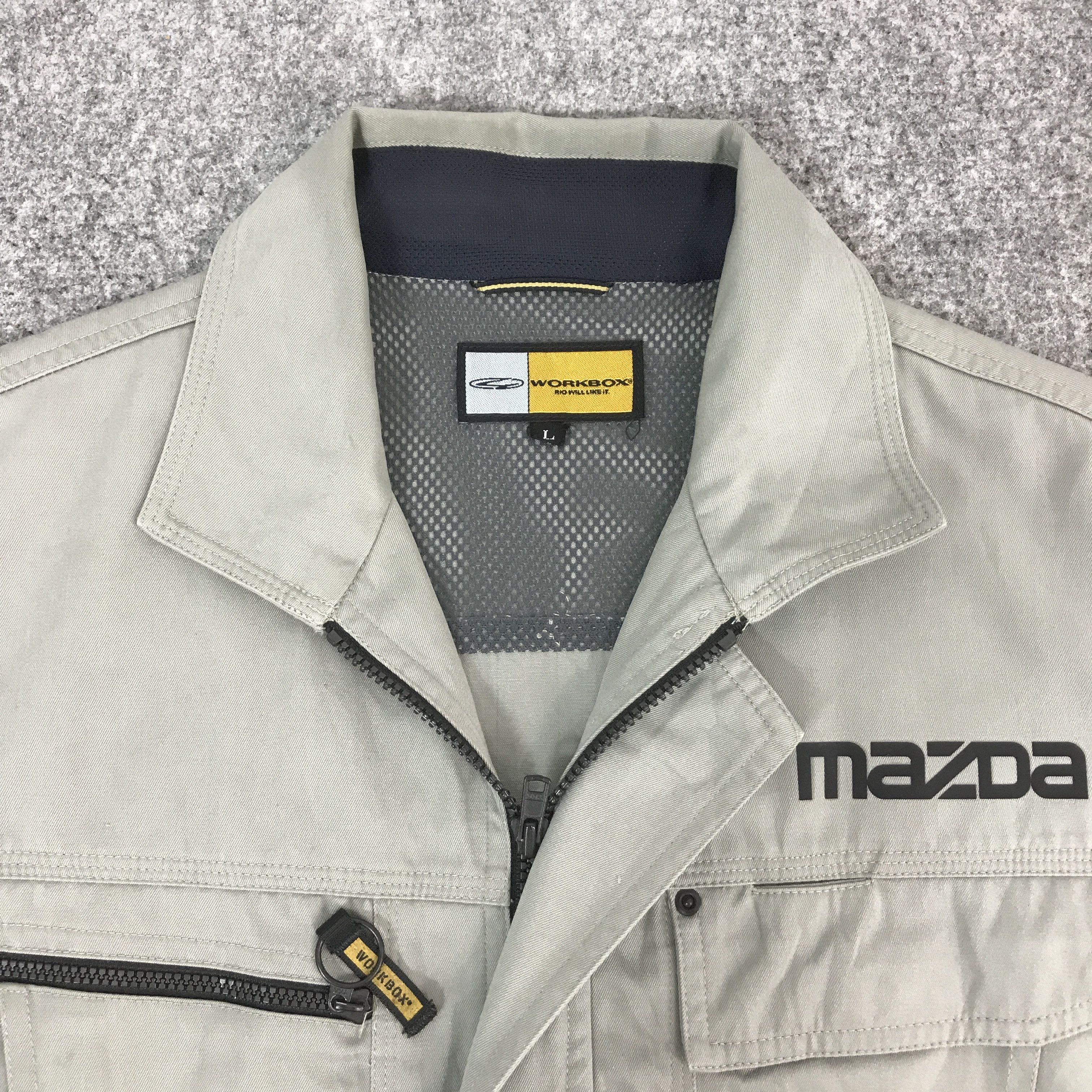 Japanese Brand MAZDA RACING MOTORSPORT UNIFORM CUSTOM JACKET K65B2 Size US L / EU 52-54 / 3 - 9 Thumbnail
