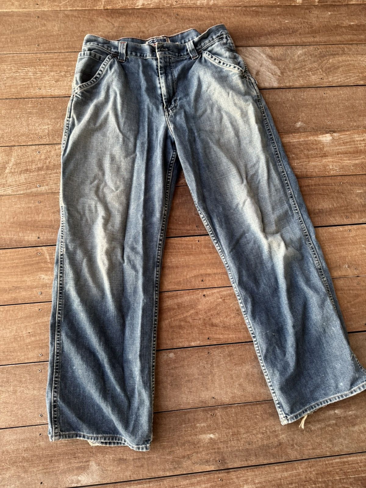 Old Navy Vintage baggy painters Jeans Size US 34 / EU 50 - 1 Thumbnail