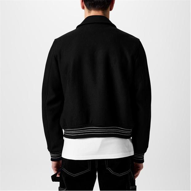 Amiri AMIRI Bones Wool Varsity Jacket Size US L / EU 52-54 / 3 - 4 Thumbnail