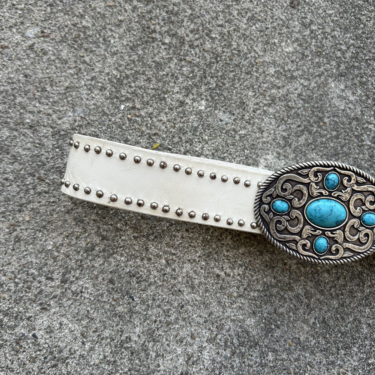 Vintage Vintage studded leatherbelt Feellike Navajo(Kapital Style) Size ONE SIZE - 5 Thumbnail
