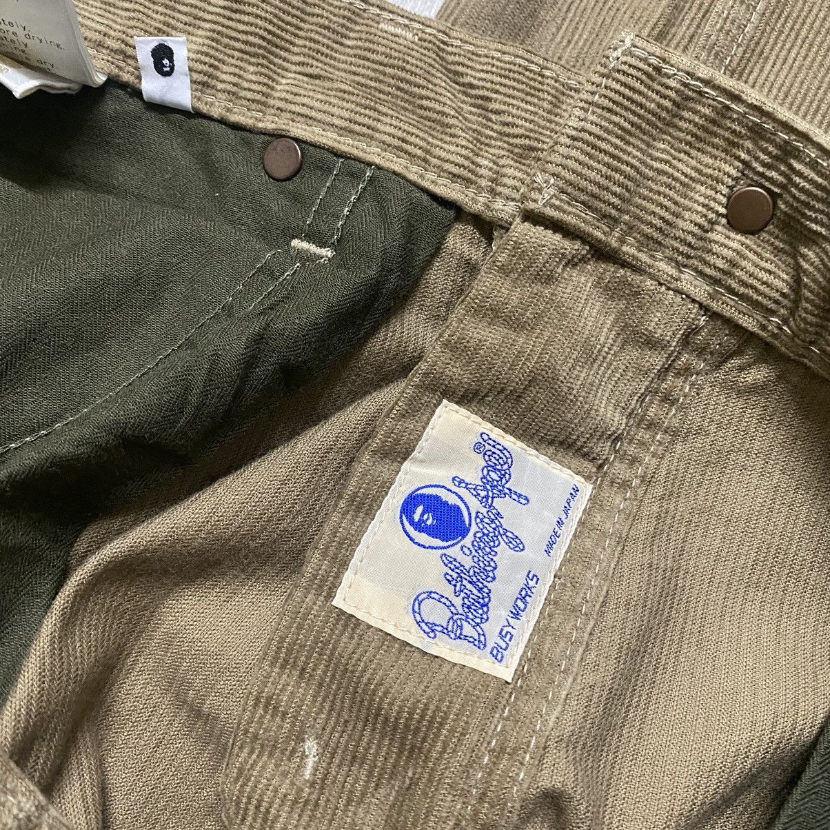 Bape Vintage A Bathing Ape BAPE Carpenter Pants Corduroy Size US 34 / EU 50 - 18 Thumbnail