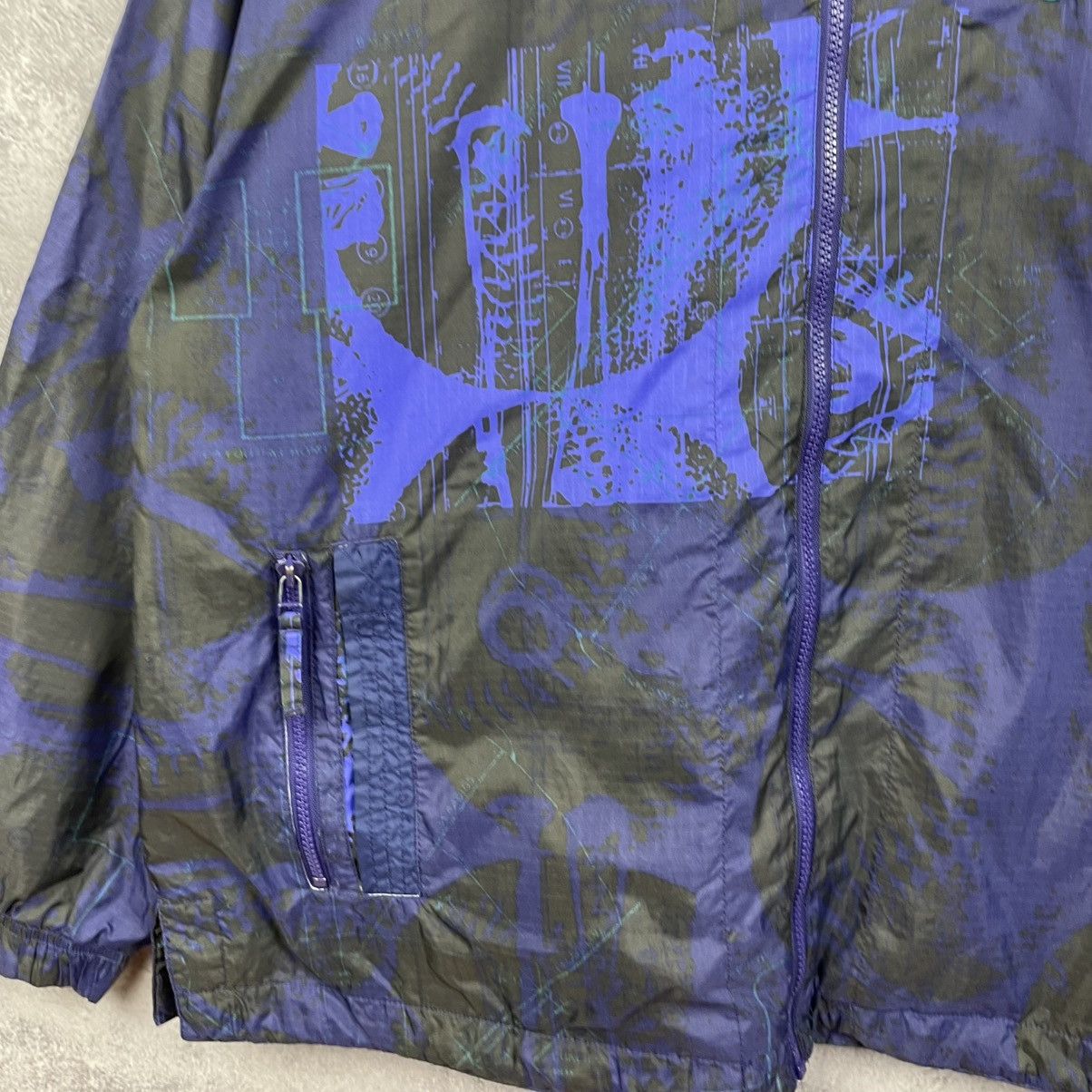 Nike Vintage Nike 90s Rare Track Jacket Big Sleeve Graphic Print Size US XL / EU 56 / 4 - 2 Thumbnail