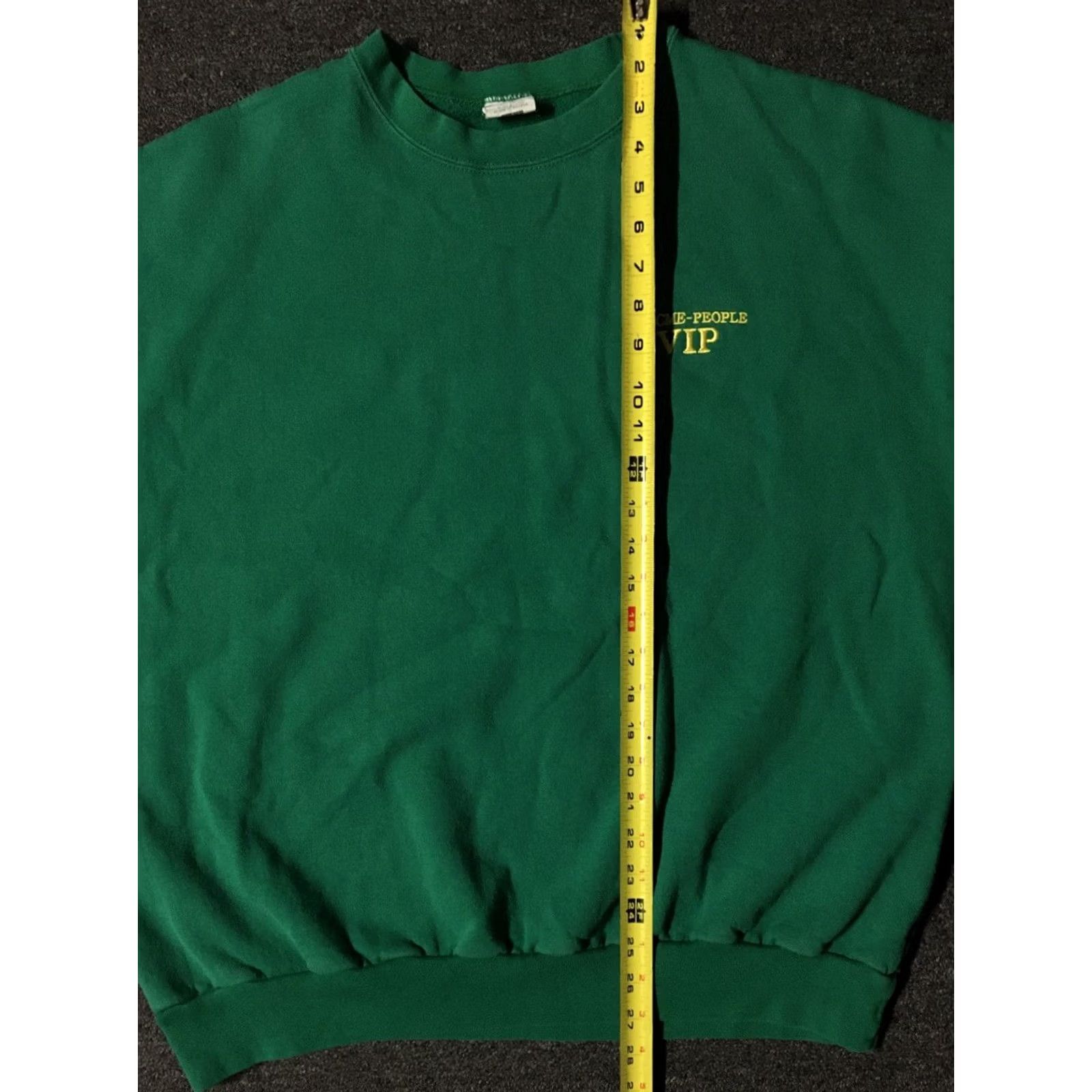 Vintage VINTAGE Union Line Sweatshirt XL Green 80s 90s Grunge USA Made Men Pullover Striped Logo Rock Size US XL / EU 56 / 4 - 7 Thumbnail
