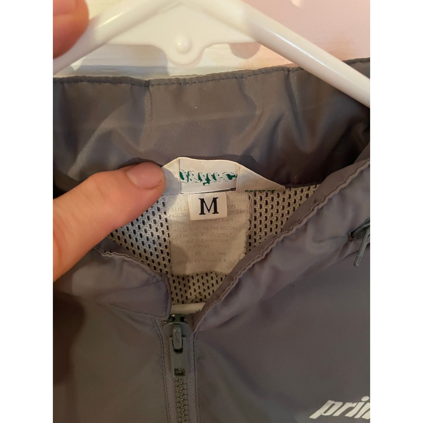 Prince Vintage Prince Men Medium 80s 90s Tennis Windbreaker Size US M / EU 48-50 / 2 - 5 Thumbnail