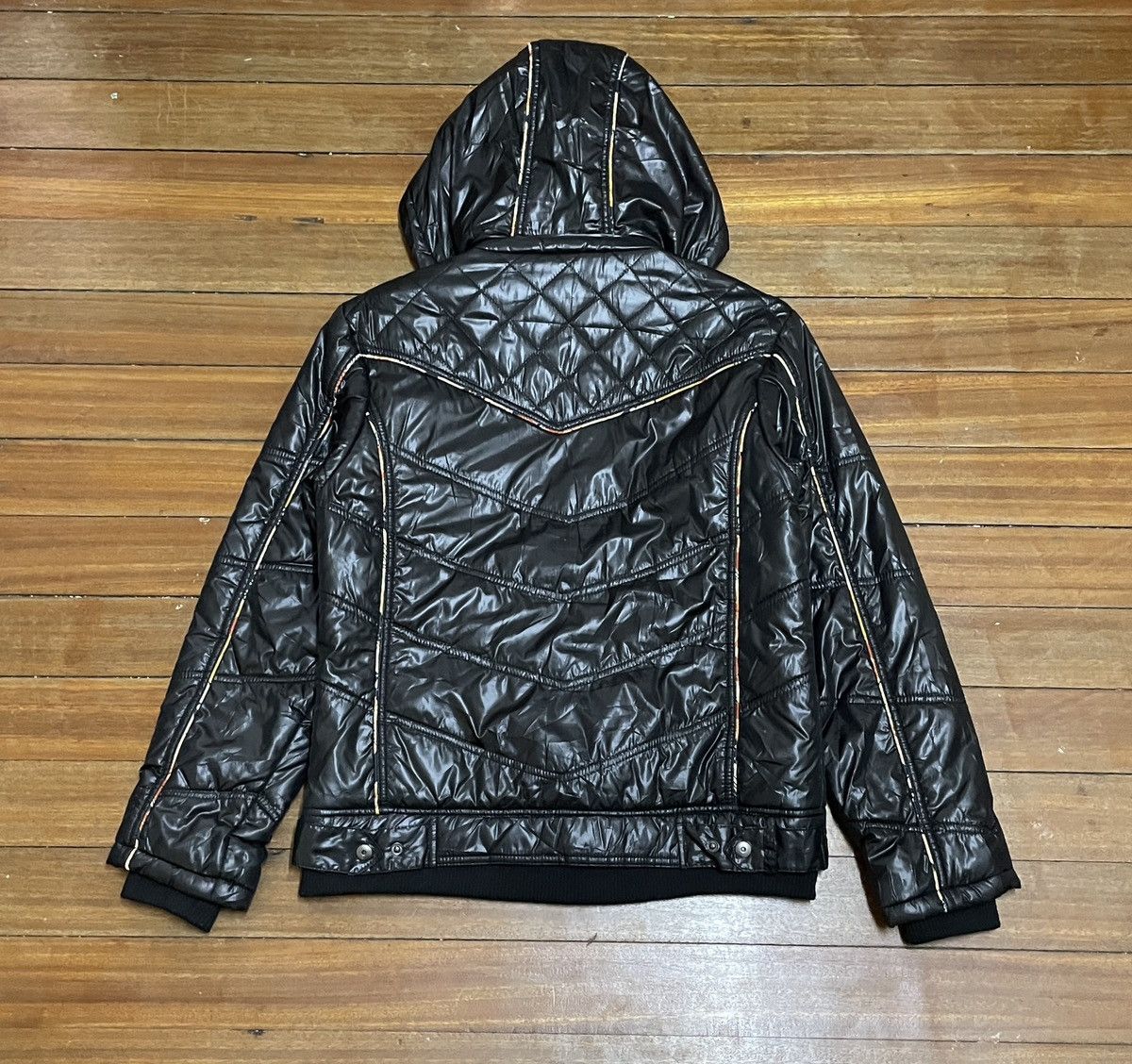 Japanese Brand × Vintage Very Rare Design Vintage Japanese Brand Hoodie Puffer 1990s Size US M / EU 48-50 / 2 - 2 Thumbnail