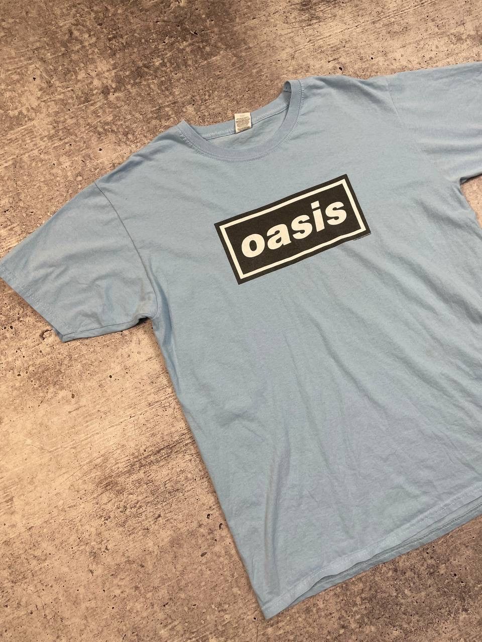 Band Tees Vintage Oasis Big Logo Band Tour Tee T-Shirt Y2K Size US L / EU 52-54 / 3 - 2 Thumbnail