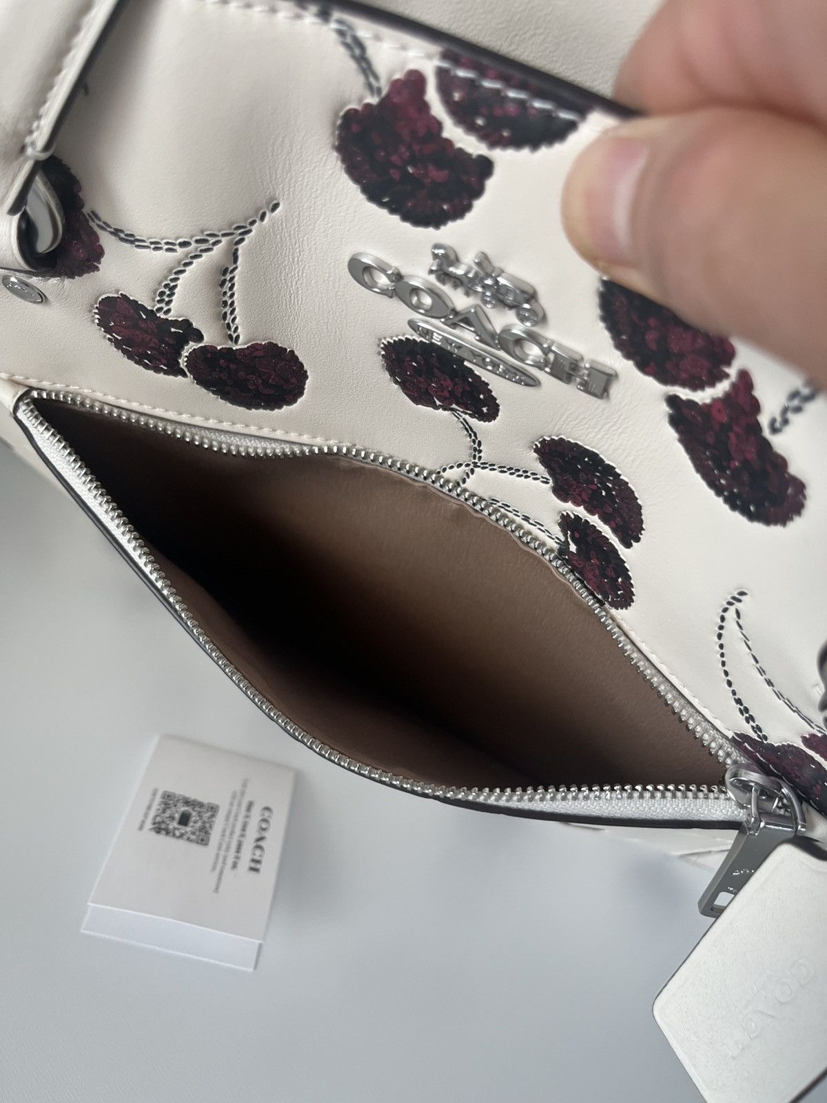 Coach Coach Station Tote With Cherry Printed Size ONE SIZE - 9 Thumbnail