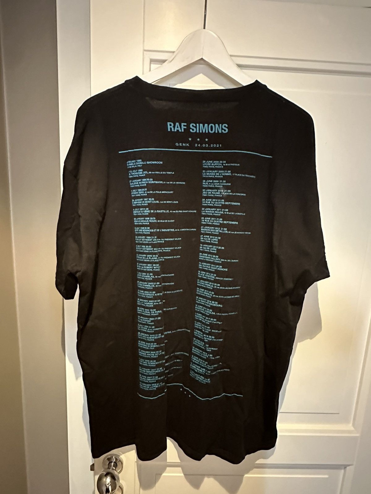 Raf Simons RAF Simons Ataraxia tee Size US XL / EU 56 / 4 - 5 Thumbnail