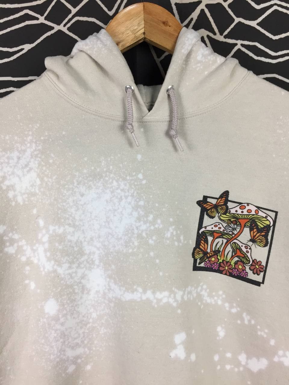 Bowery Bowery Supply Co. Nature Vibes Bleach Splatter Hoodie Size US M / EU 48-50 / 2 - 4 Thumbnail