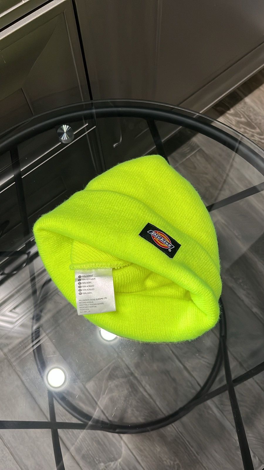 Dickies × Japanese Brand Hype acid green Y2K Dickies hat Size ONE SIZE - 4 Thumbnail