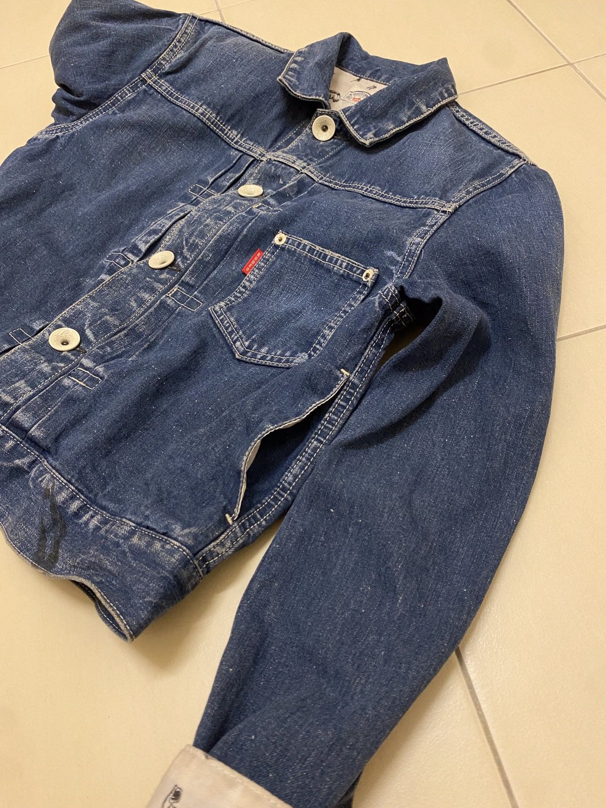 Japanese Brand Rodeo Crowns Type-I Denim Jacket Size S / US 4 / IT 40 - 10 Thumbnail