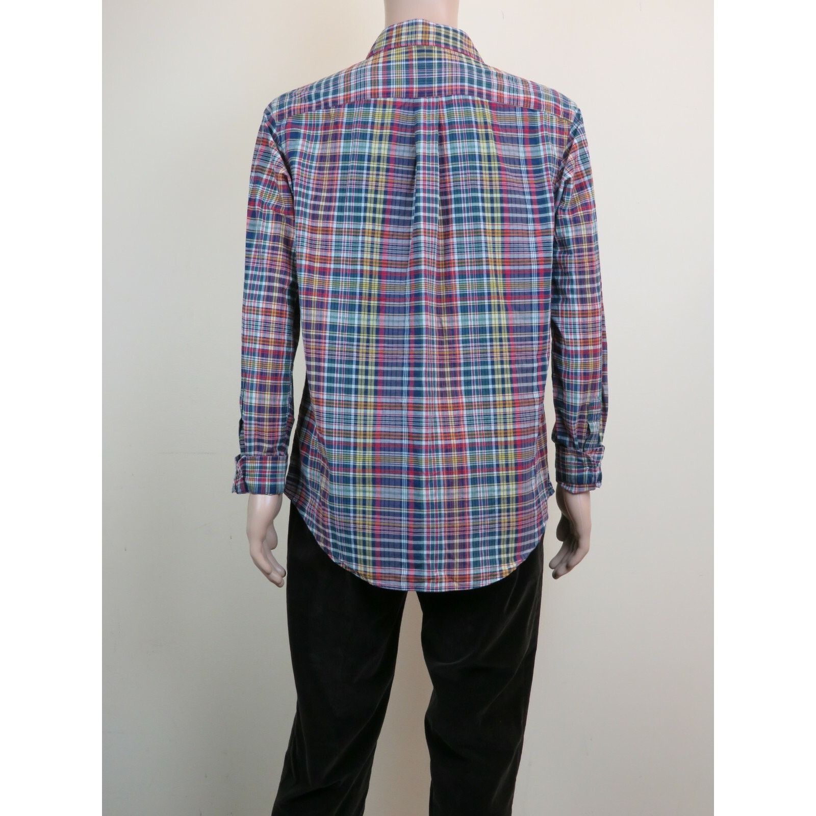 Lauren Ralph Lauren RALPH LAUREN ABERDARE MULTI COLOR CHECK COTTON SHIRT L Size US L / EU 52-54 / 3 - 3 Thumbnail