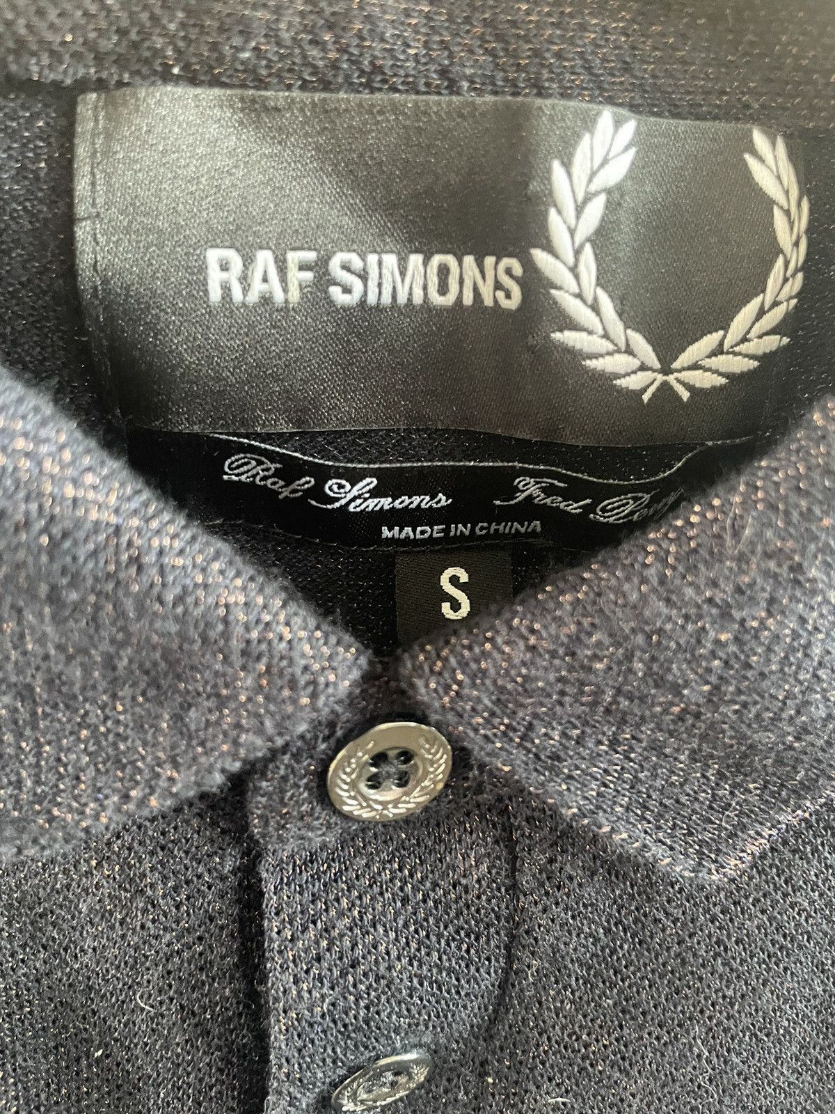 Fred Perry × Raf Simons Raf Simons x Fred Perry polo shirt Size US S / EU 44-46 / 1 - 3 Thumbnail